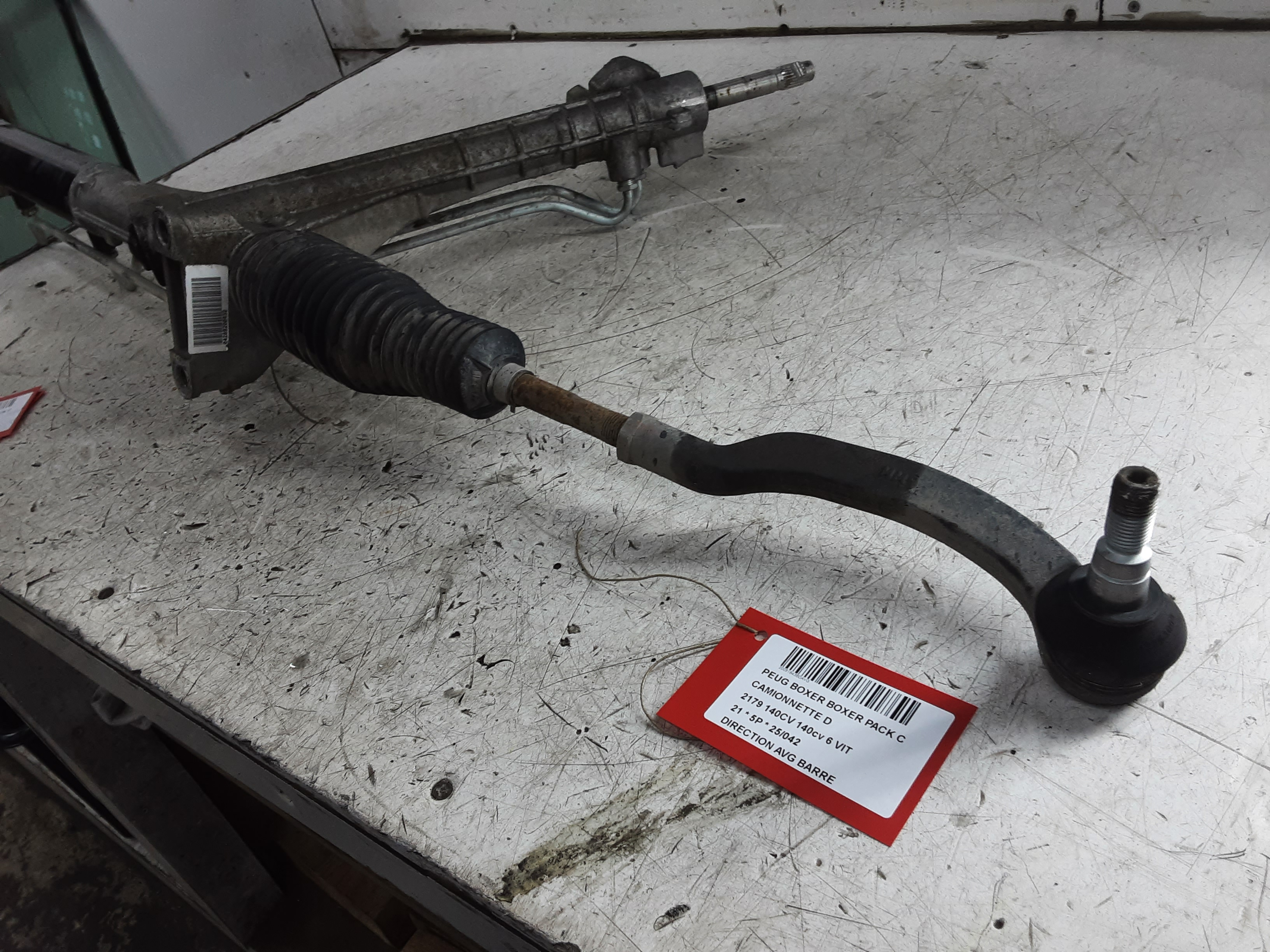 SPOORSTANG RECHTS VOOR Peugeot BOXER 14+