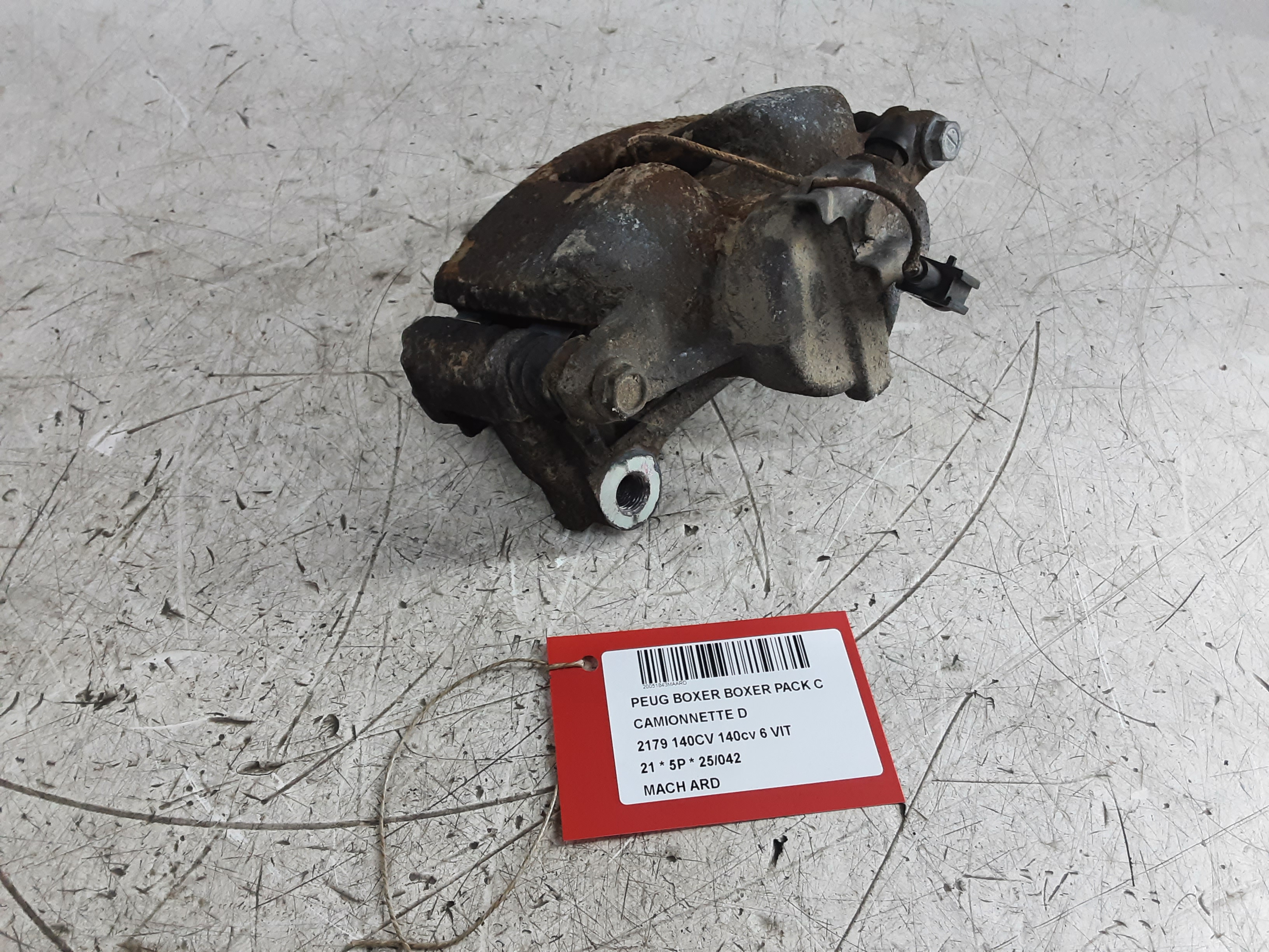 REMKLAUW ACHTER RECHTS Peugeot BOXER 14+