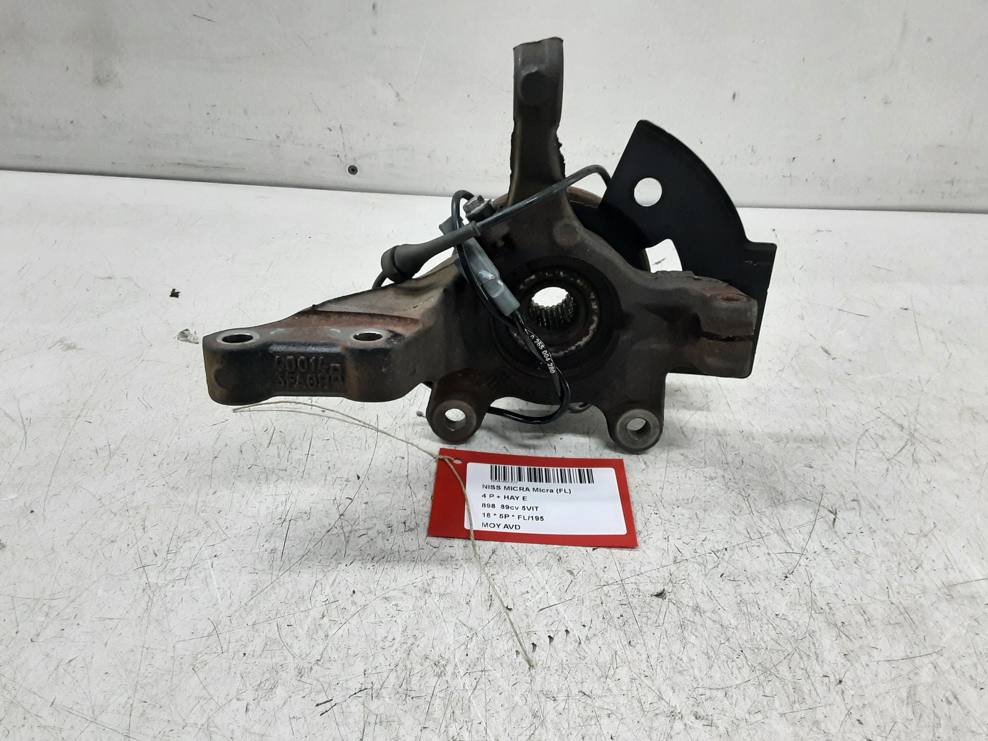 WIELNAAF VOOR RECHTS Nissan MICRA 3/17+ K14
