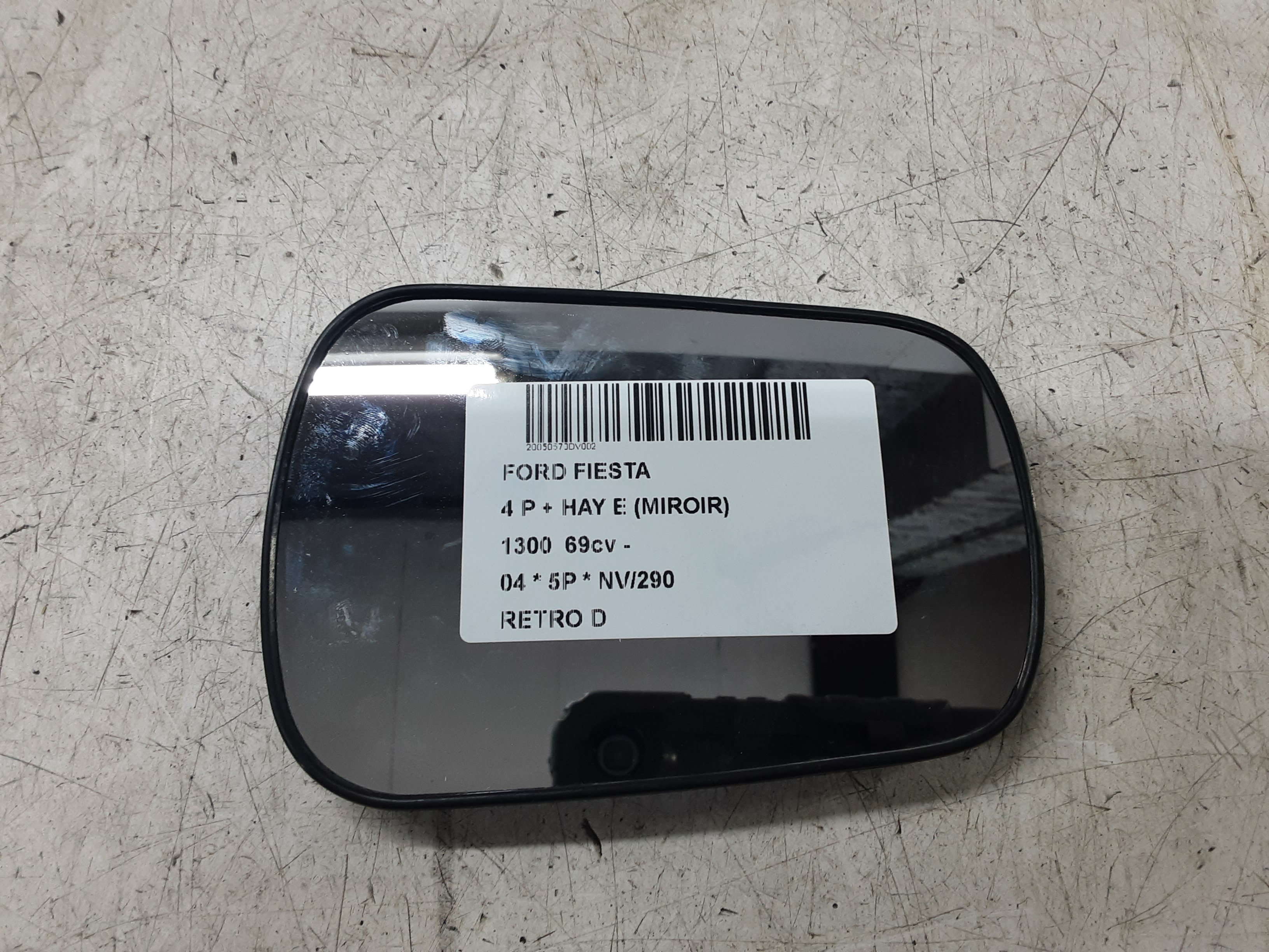 BUITENSPIEGEL RECHTS Ford FIESTA 4/02 - 10/05