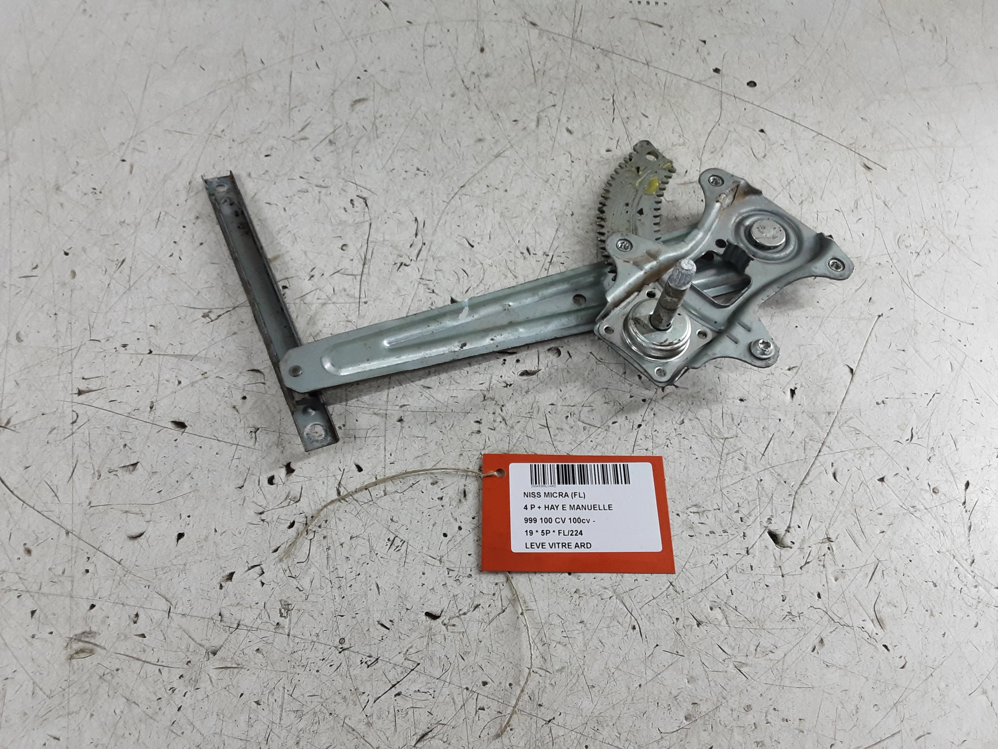 RUITMECHANISME ACHTER RECHTS Nissan MICRA 3/17+ K14