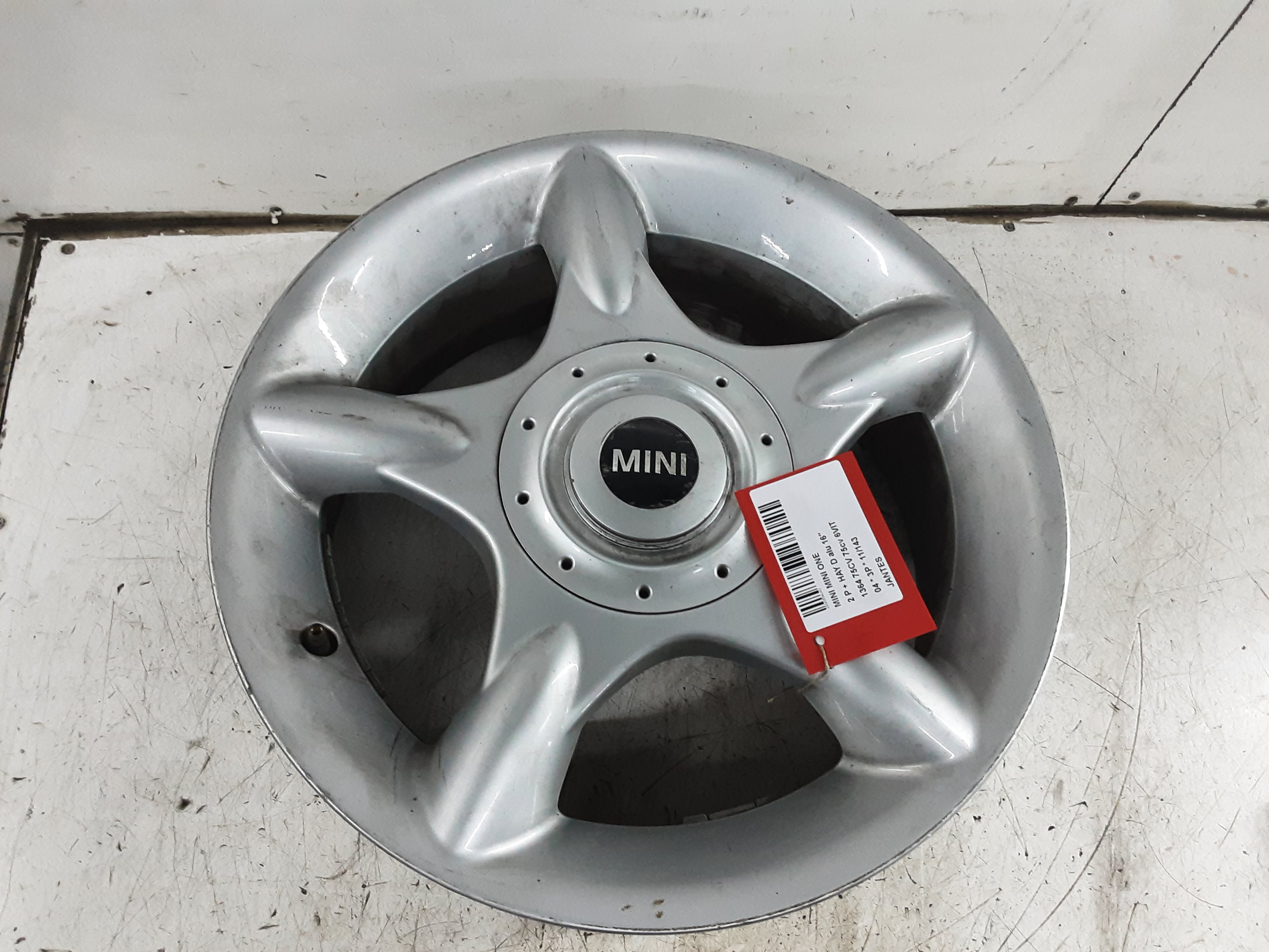 RIM Mini R50:COUPE 05/01 - 10/06