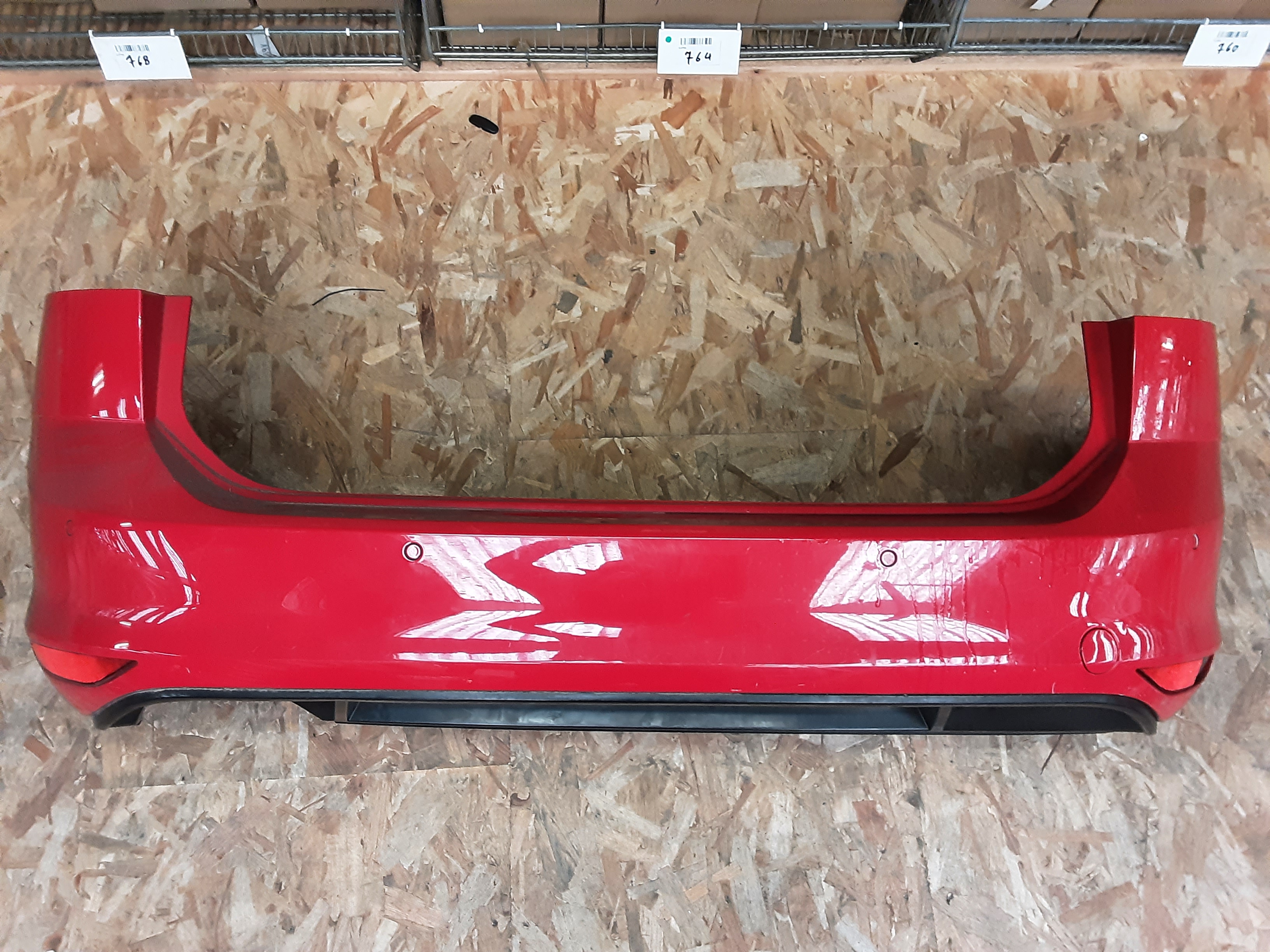 SPOILER ACHTERBUMPER Vw GOLF VII 11/12 - 17