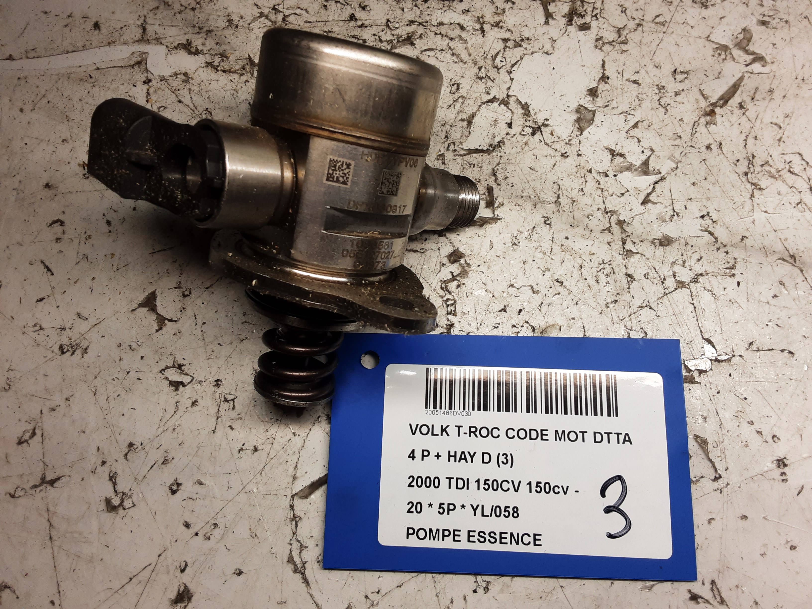 POMPE A ESSENCE Vw T-ROC 10/17 - 4/22