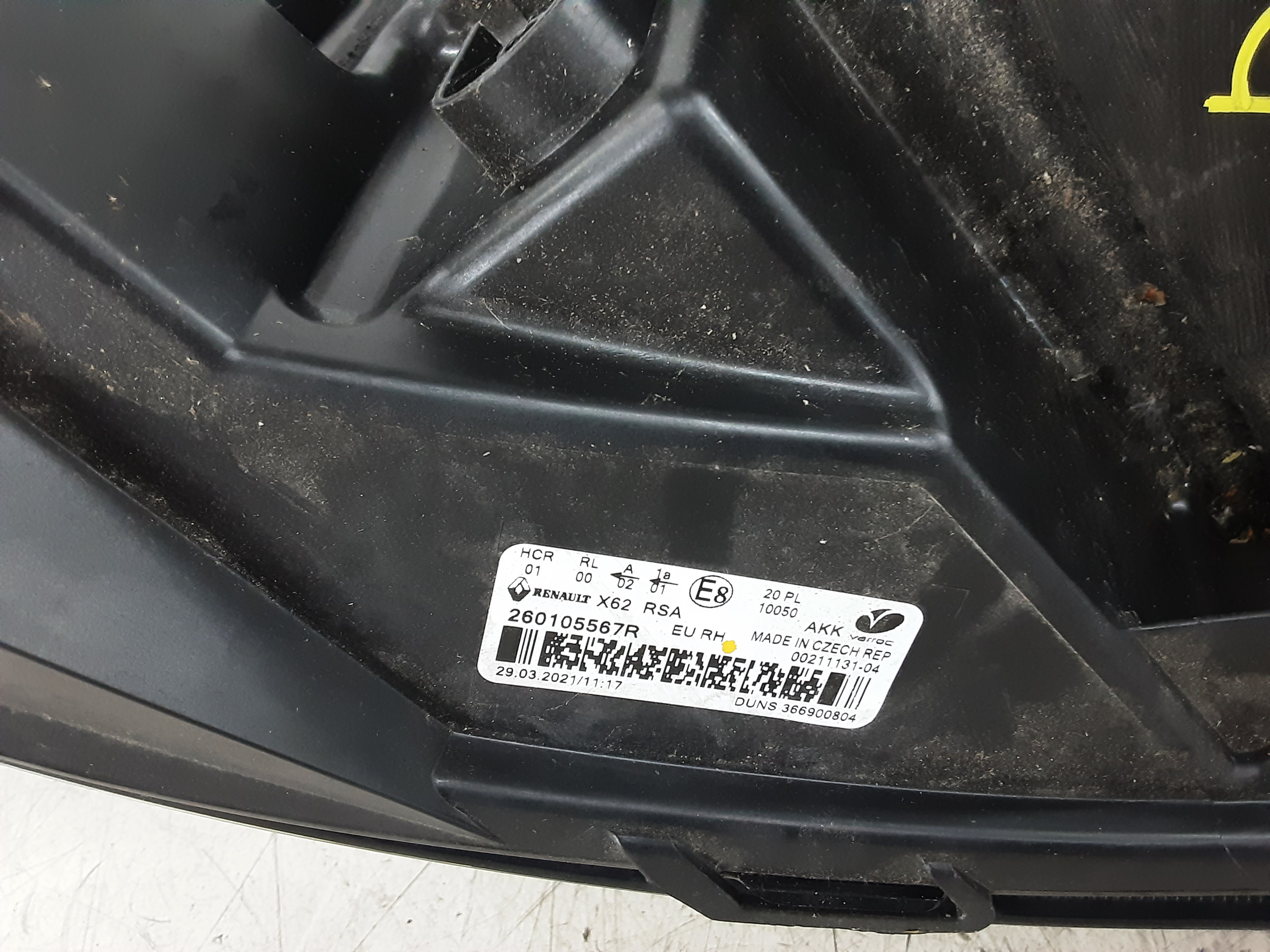 SCHEINWERFER RECHTS Renault MASTER 8/19+