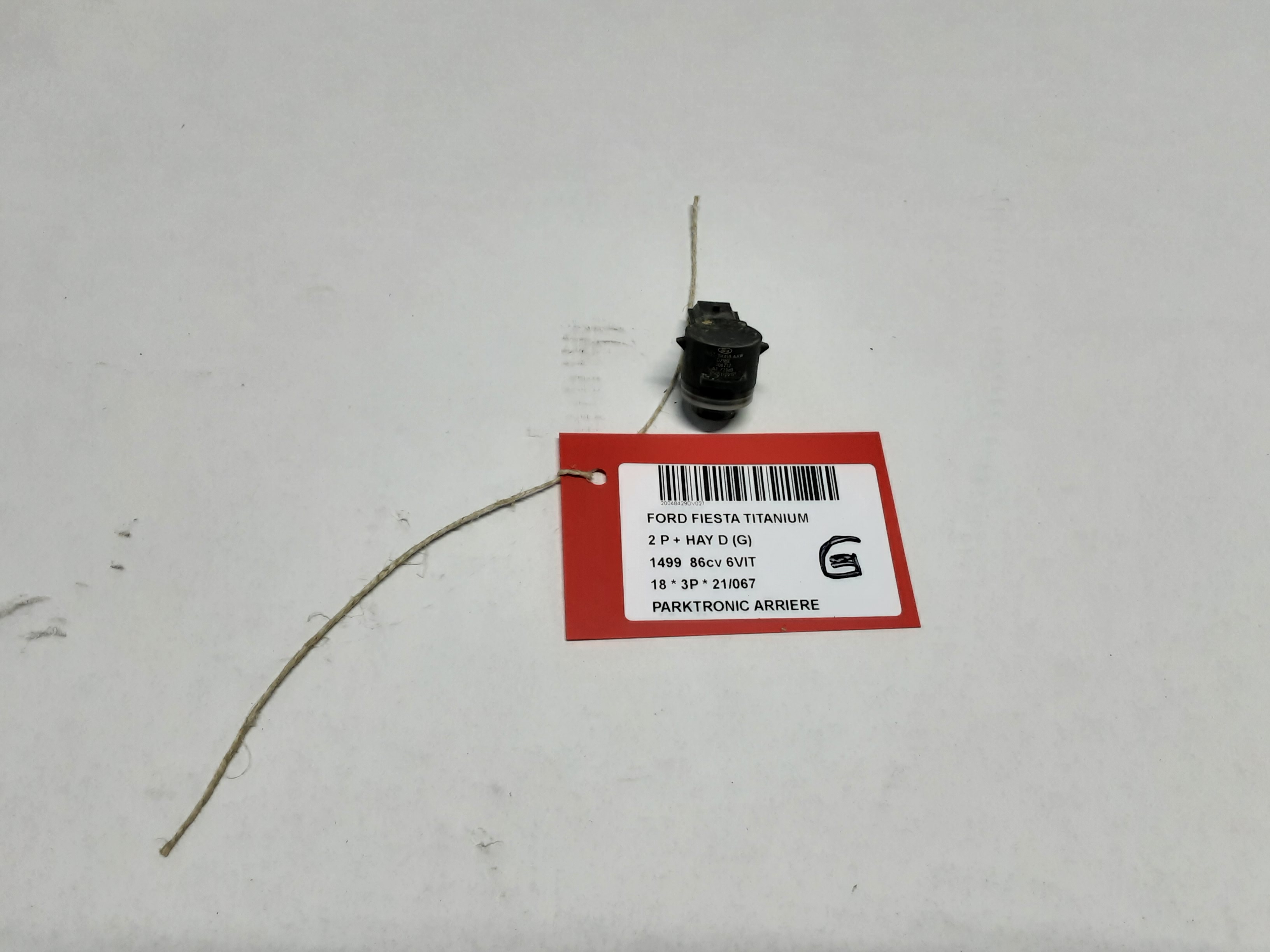 PARKEERSENSOREN ACHTER