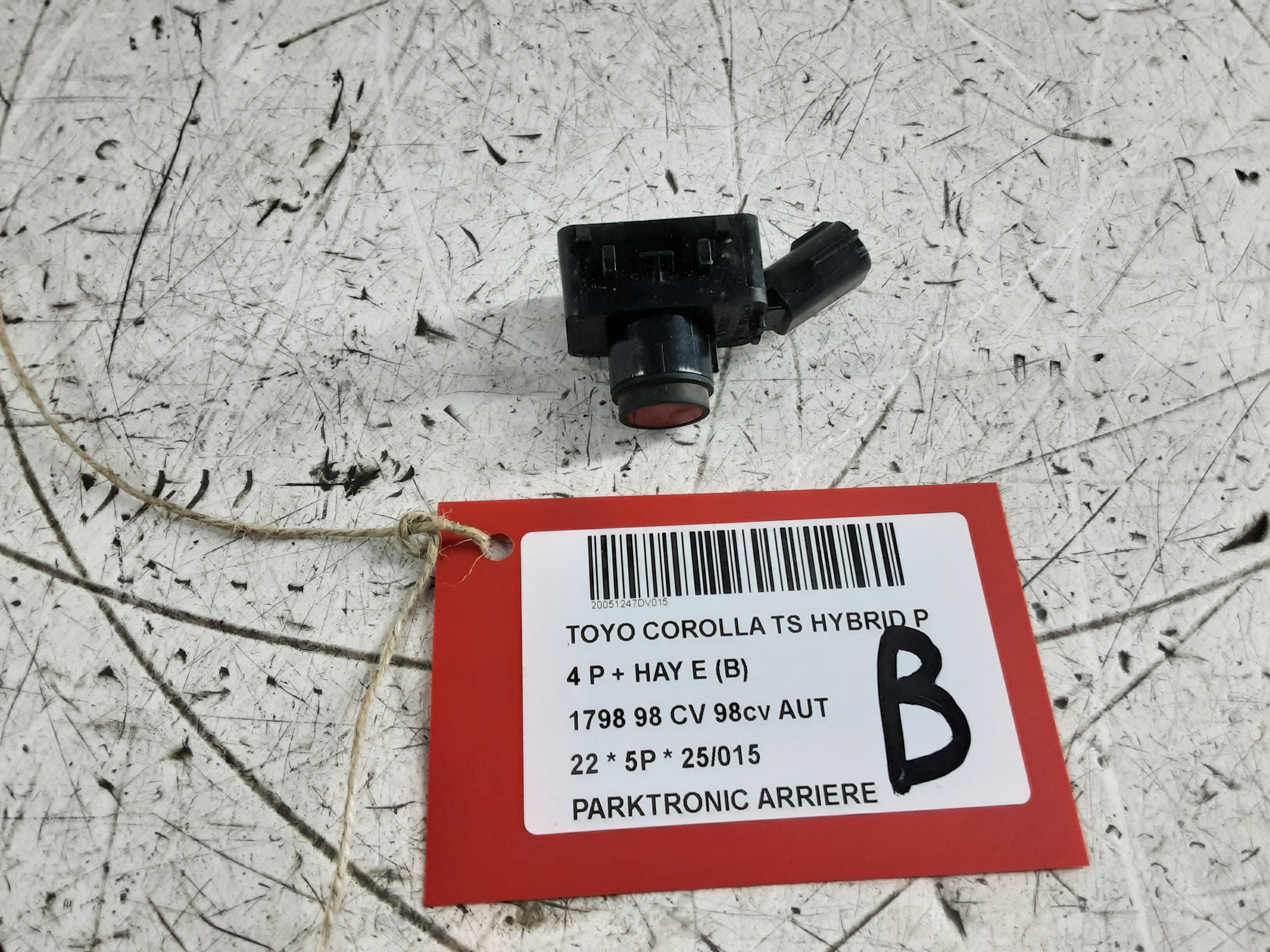 PARKEERSENSOREN ACHTER