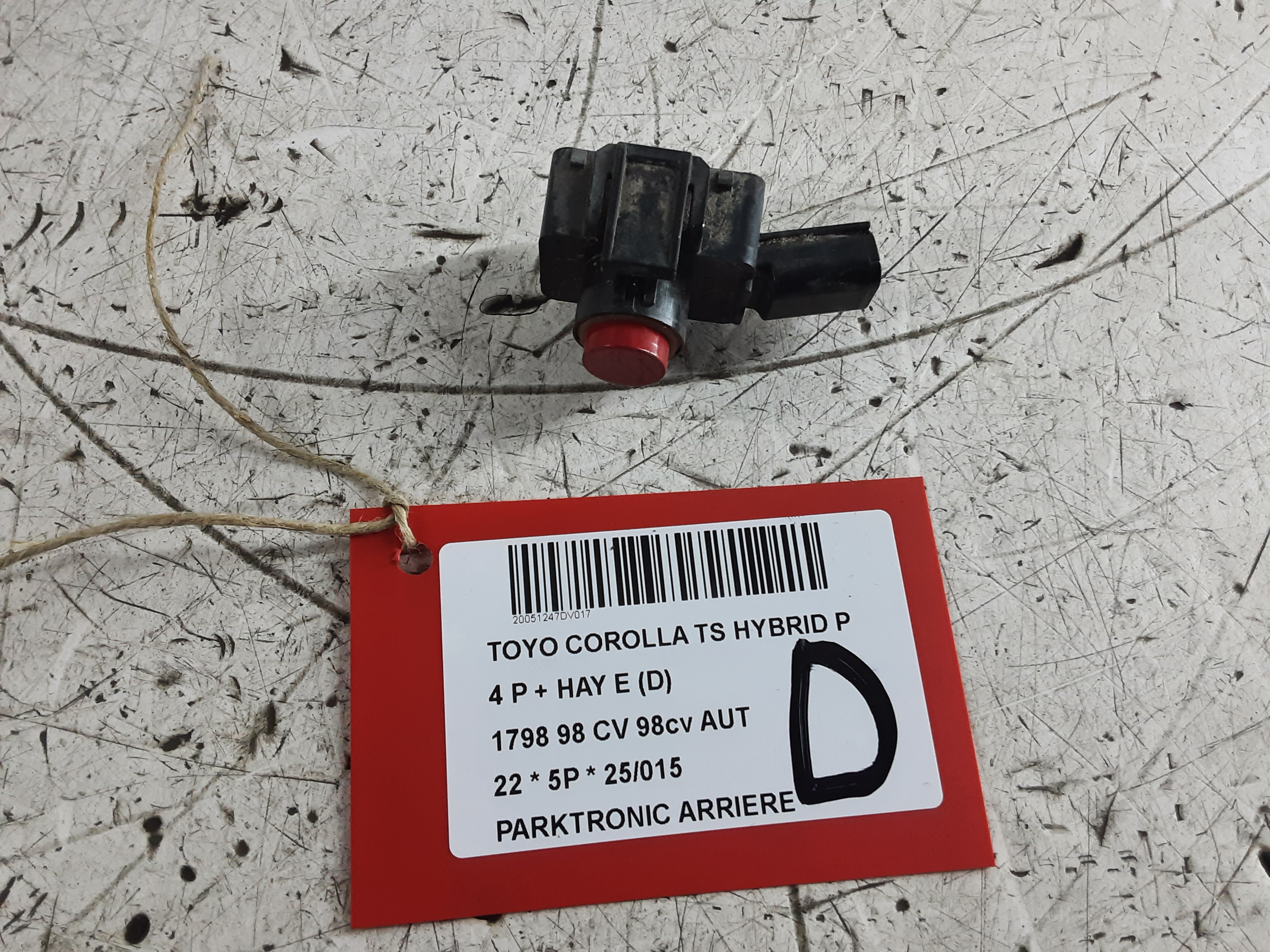 PARKEERSENSOREN ACHTER