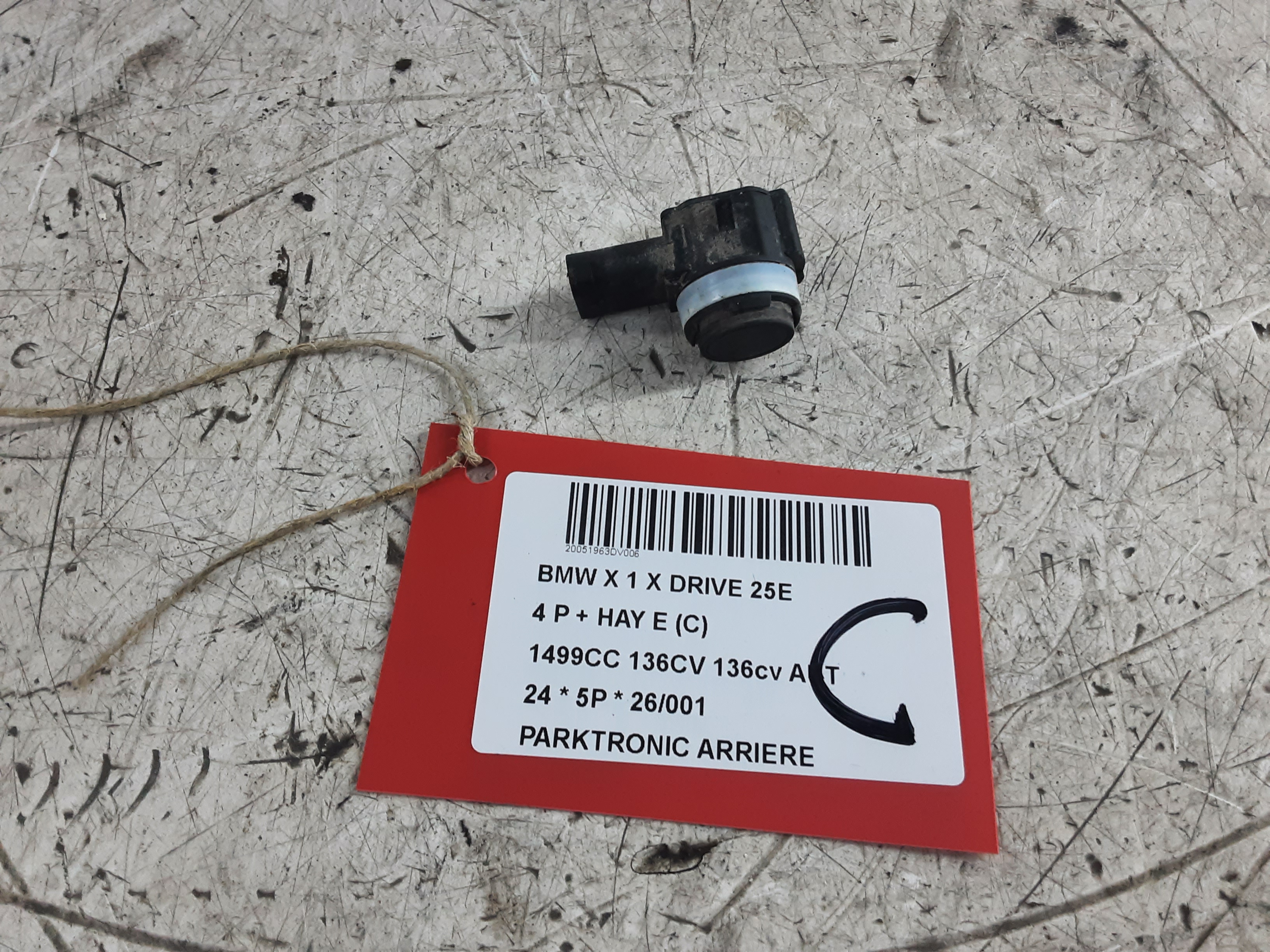 PARKEERSENSOREN ACHTER