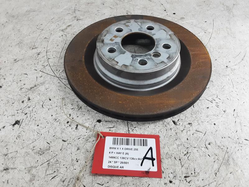 REAR BRAKE DISC Bmw X1 U11 7/22+
