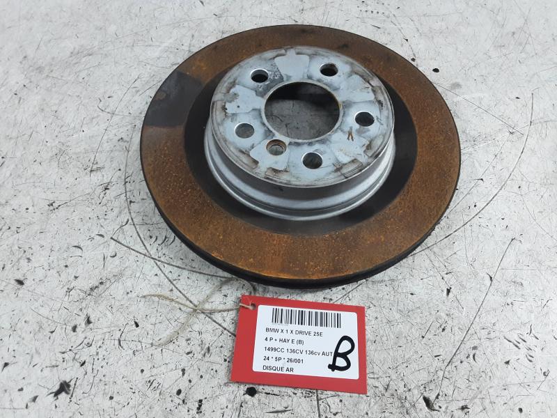 REAR BRAKE DISC Bmw X1 U11 7/22+