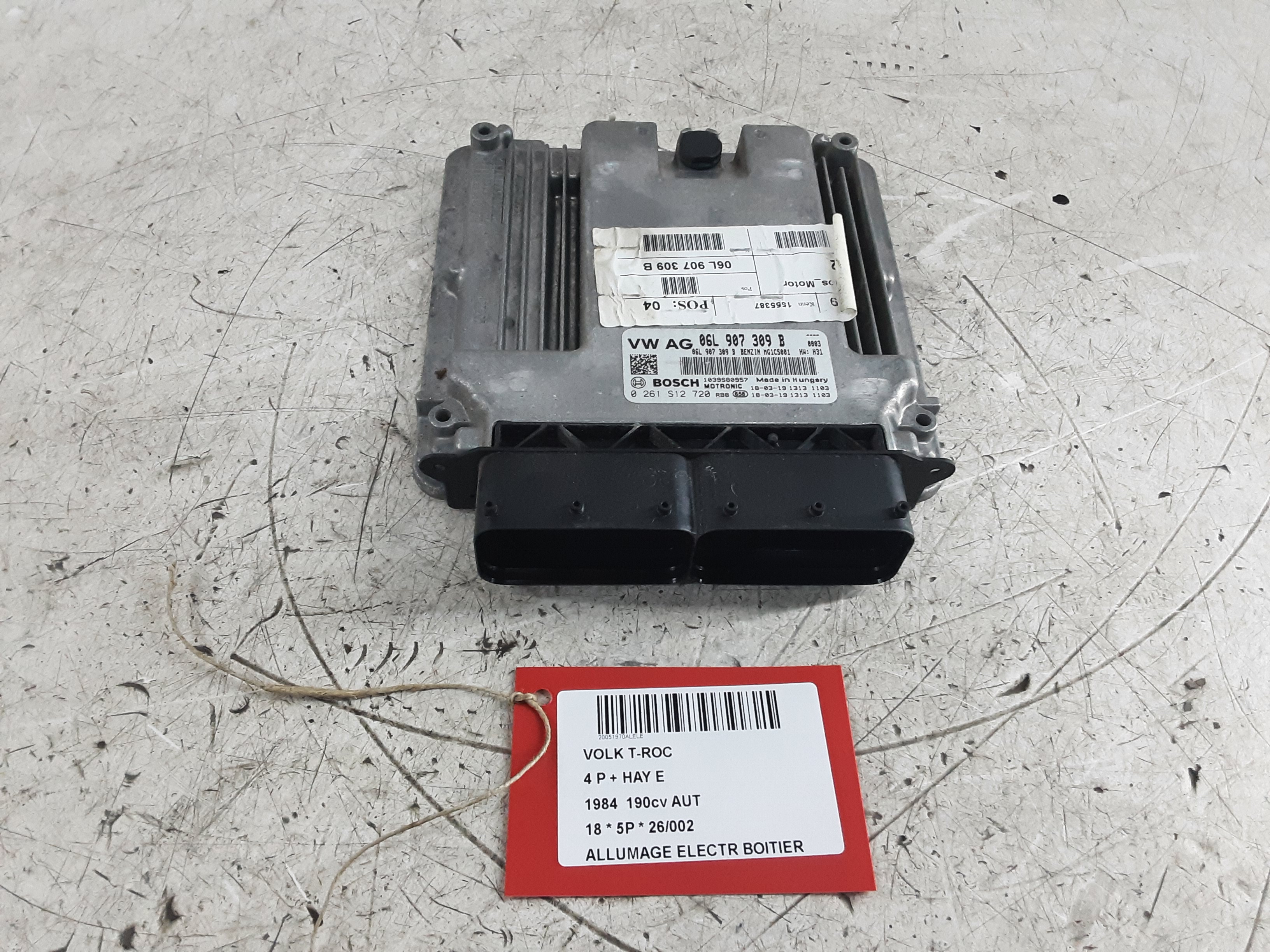 BOITIER D'ALLUMAGE ELECTRONIQUE