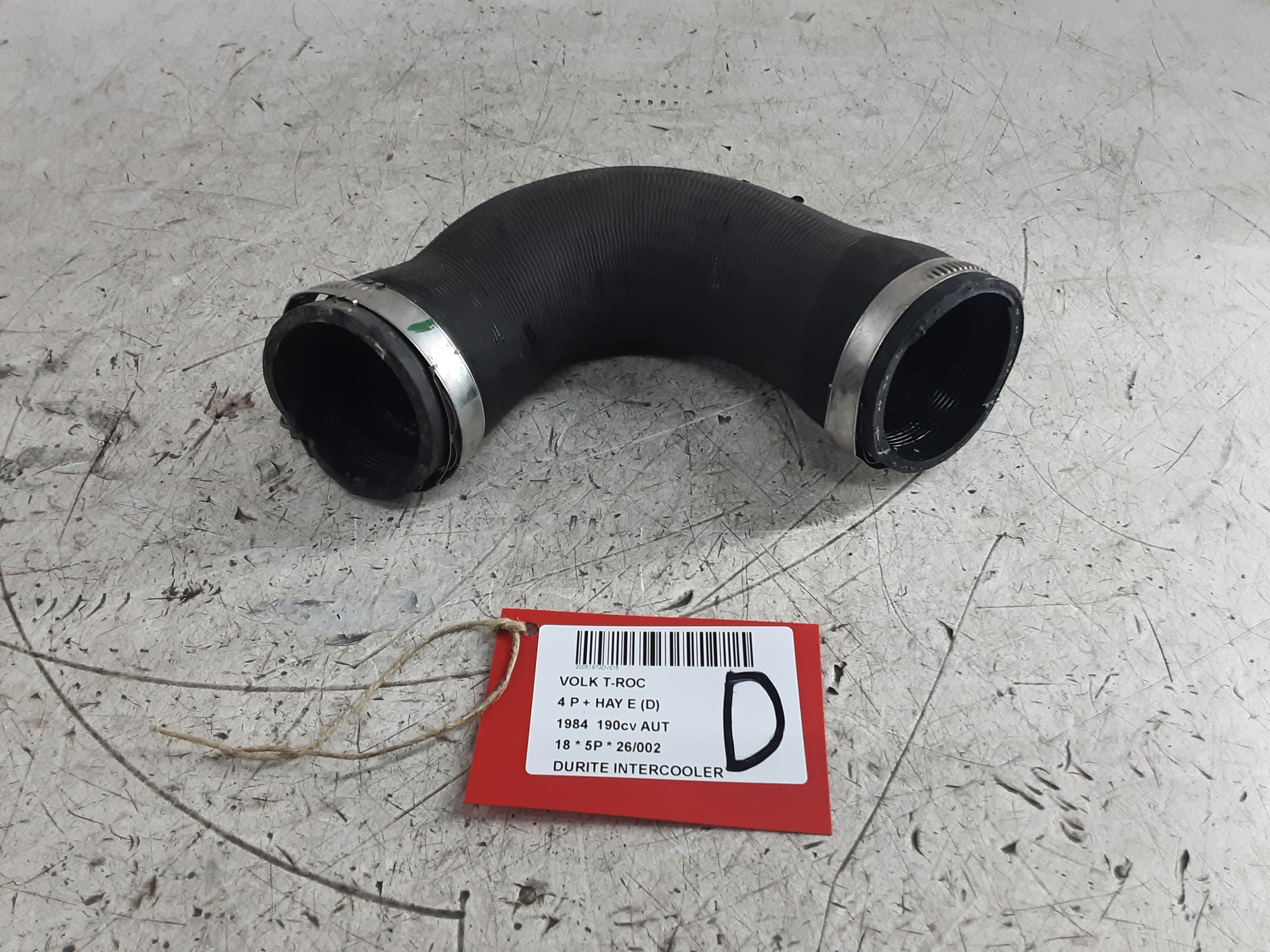 DURITE INTERCOOLER