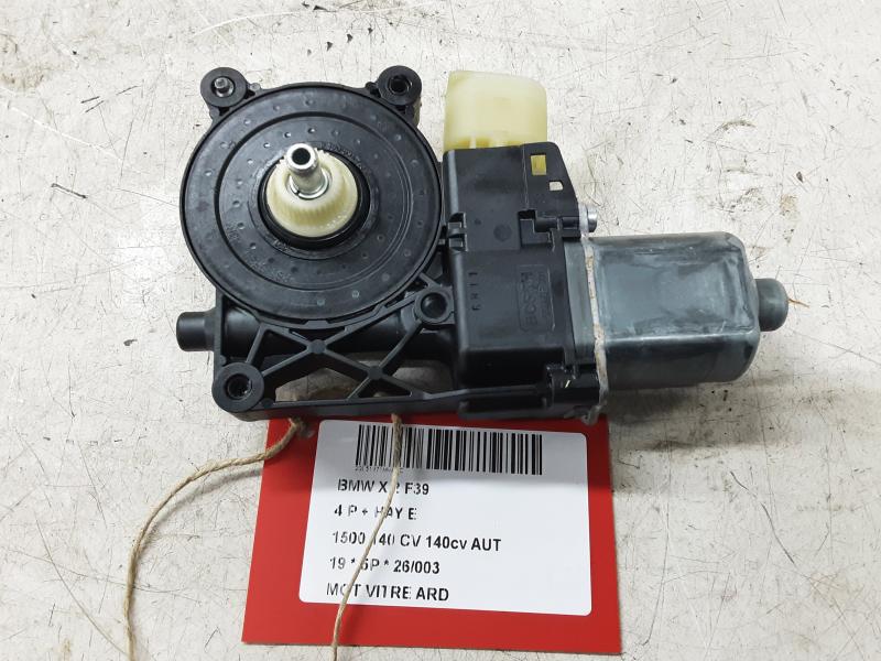 MOTEUR DE VITRE DE PORTE ARRIERE DROITE Bmw X 2 F39 03/18+