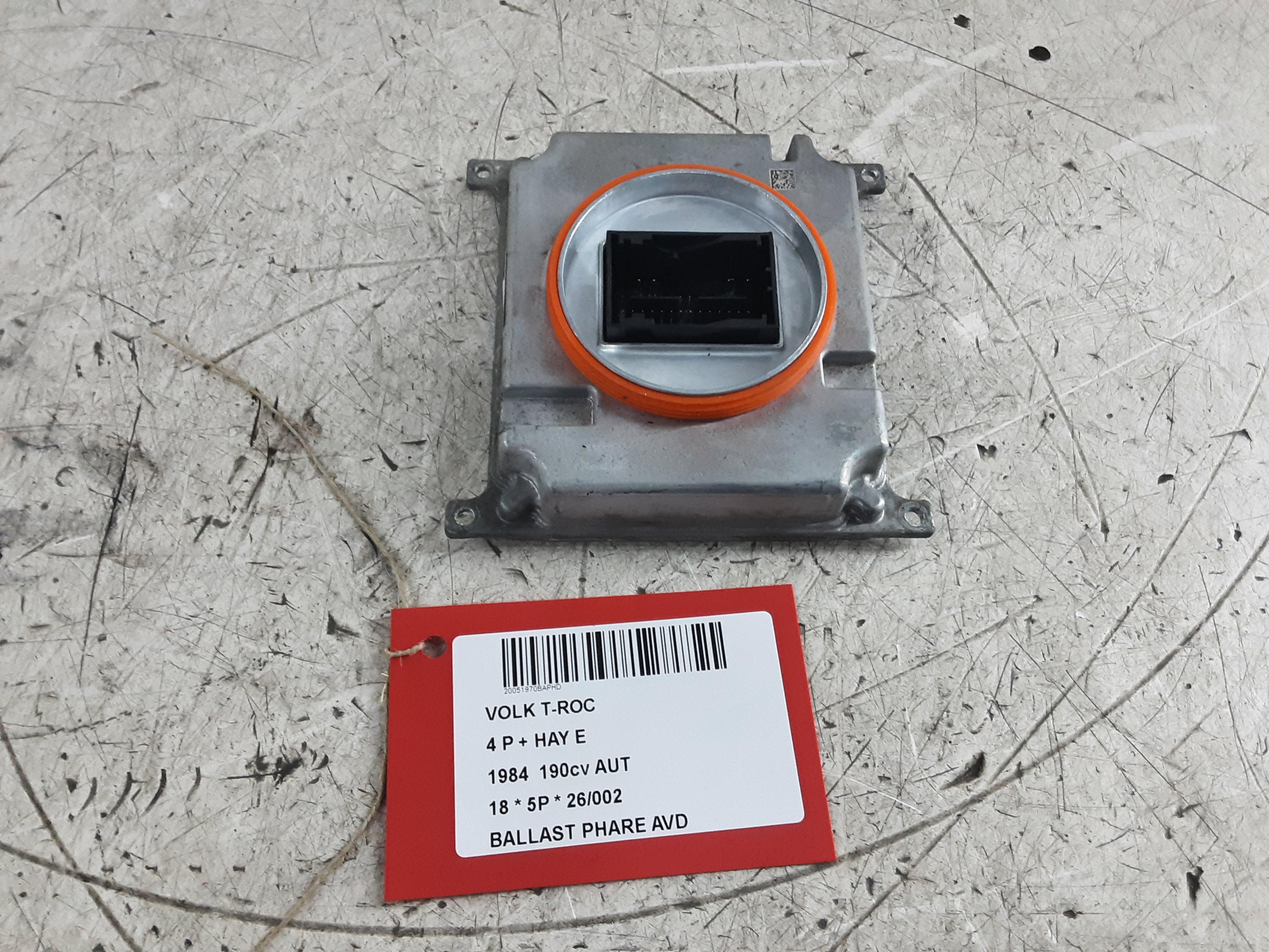 BALLAST DE PHARE AVANT DROIT