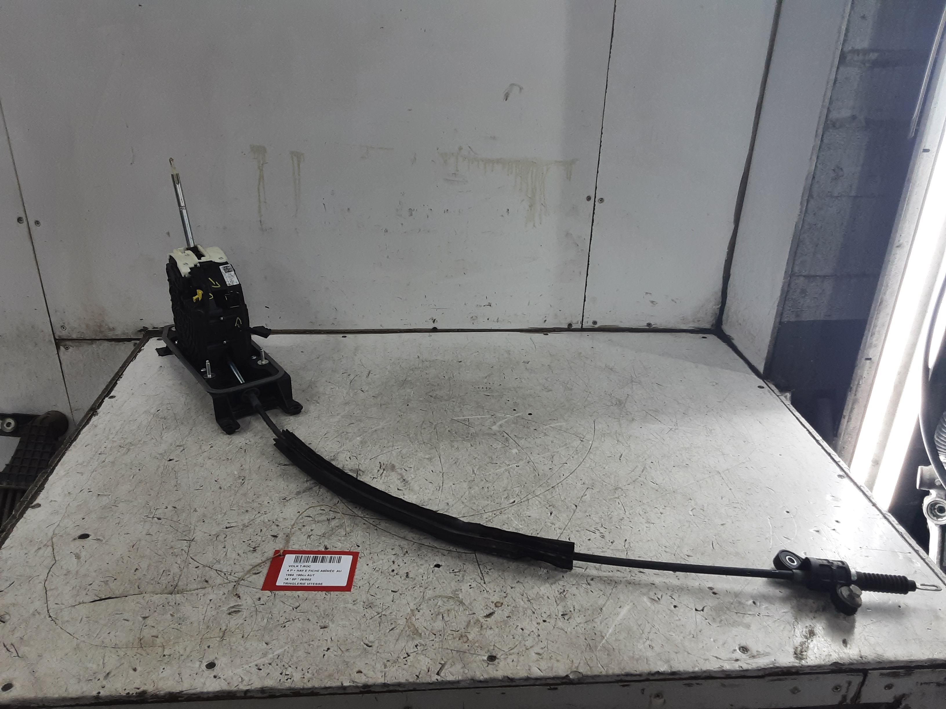 VERSNELLINGSBAK BEDIENING