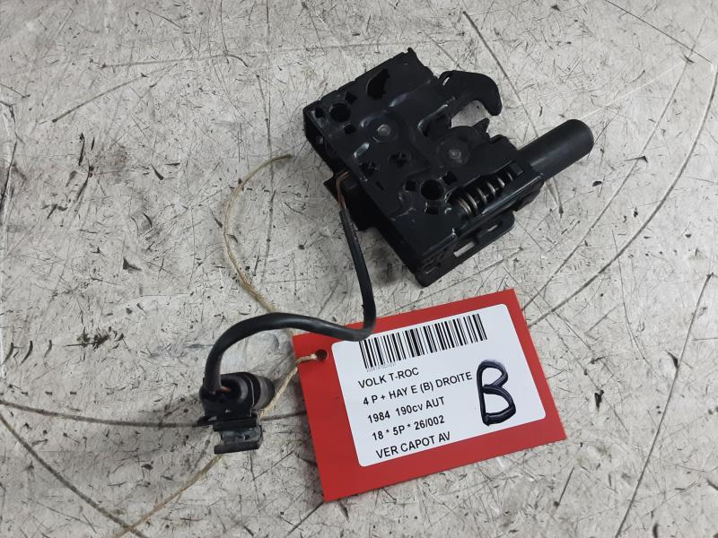 VERGRENDELING MOTORKAP Vw T-ROC 10/17 - 4/22