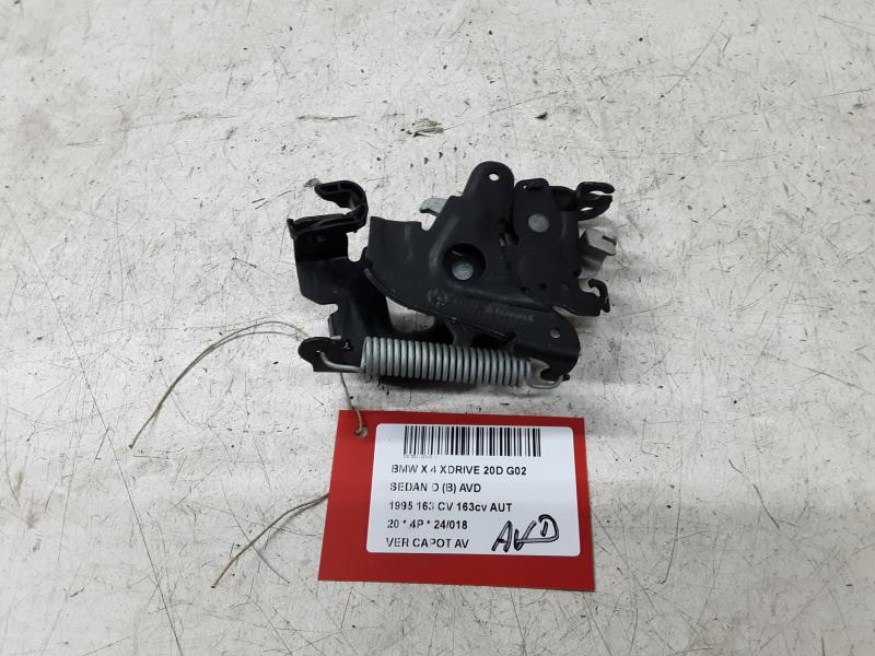 VERGRENDELING MOTORKAP Bmw X4 G02 04/18+