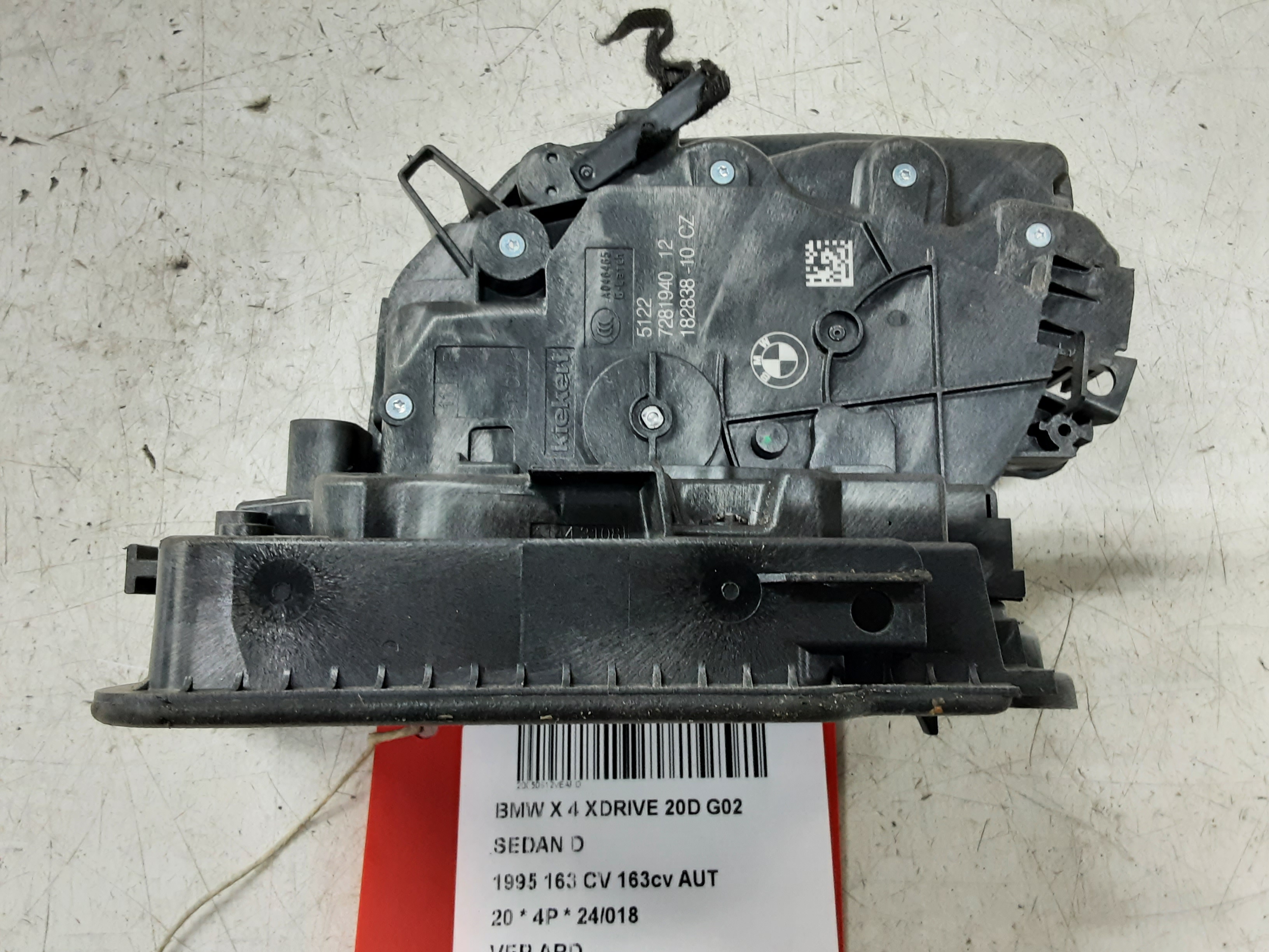 VERROUILLAGE DE PORTE ARRIERE DROITE