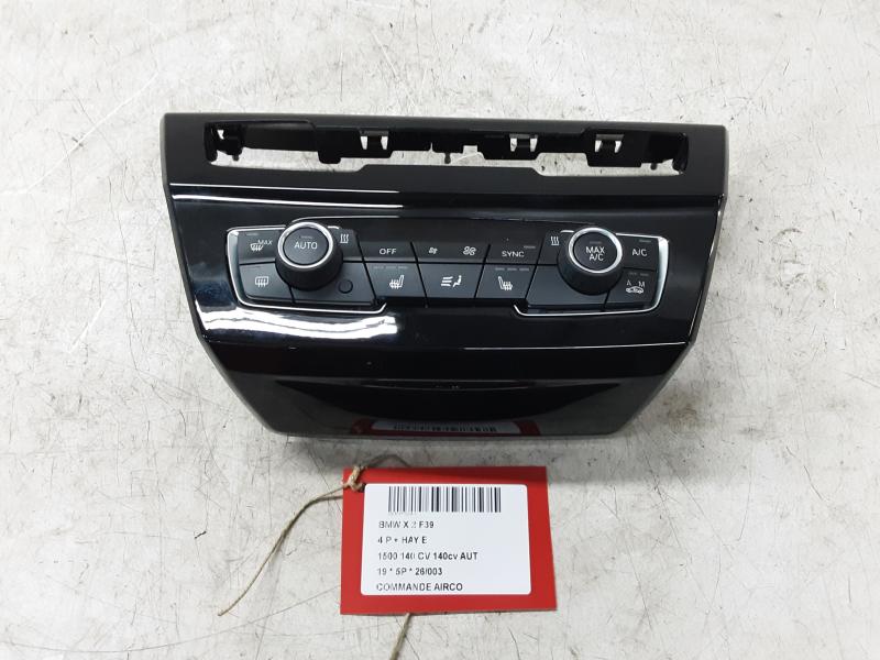 COMMANDE D'AIRCO Bmw X 2 F39 03/18+