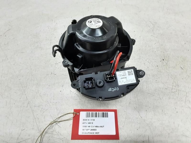 MOTEUR DE CHAUFFAGE Bmw X 2 F39 03/18+