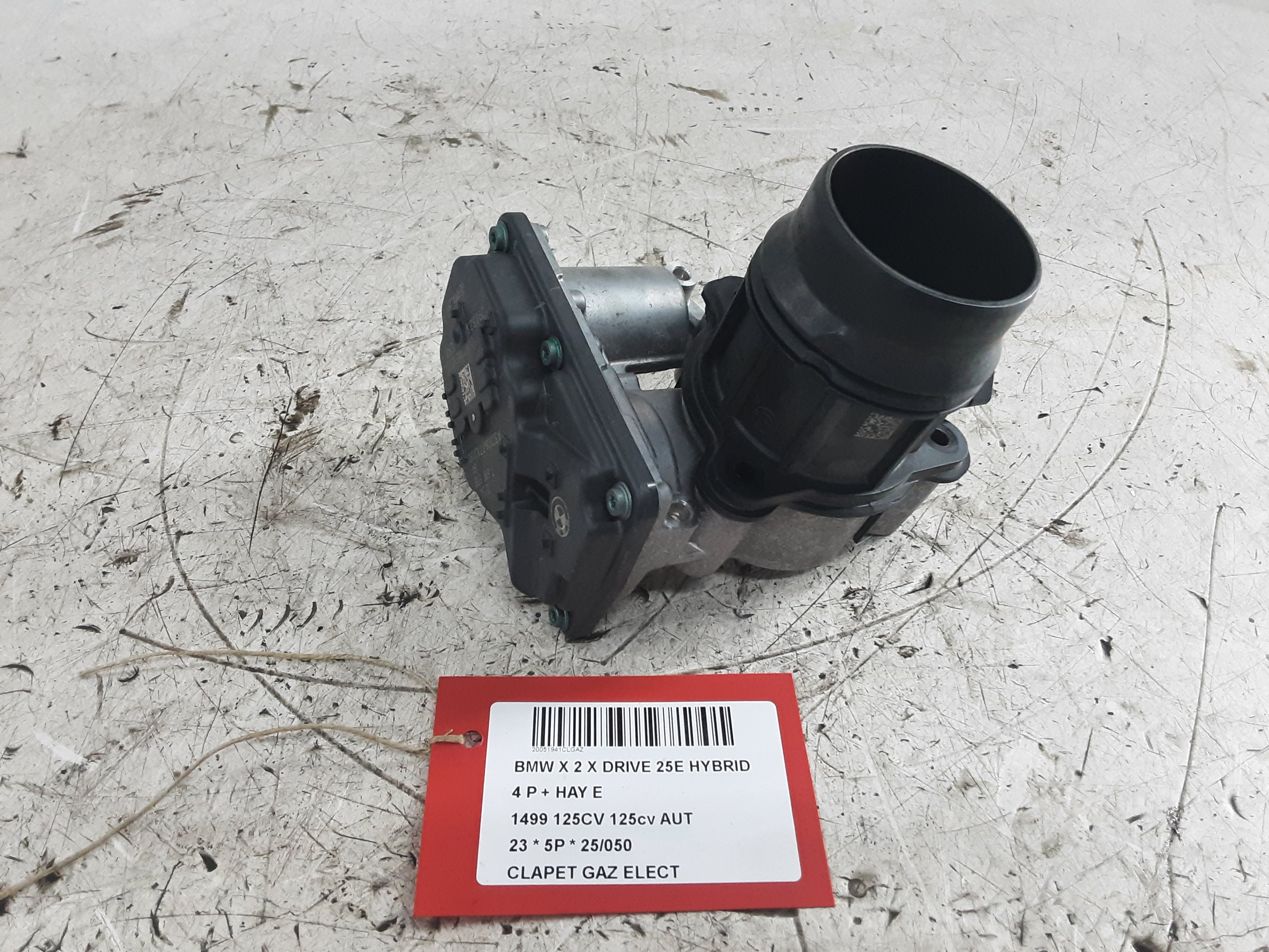 CLAPET DE GAZ ELECTRIQUE