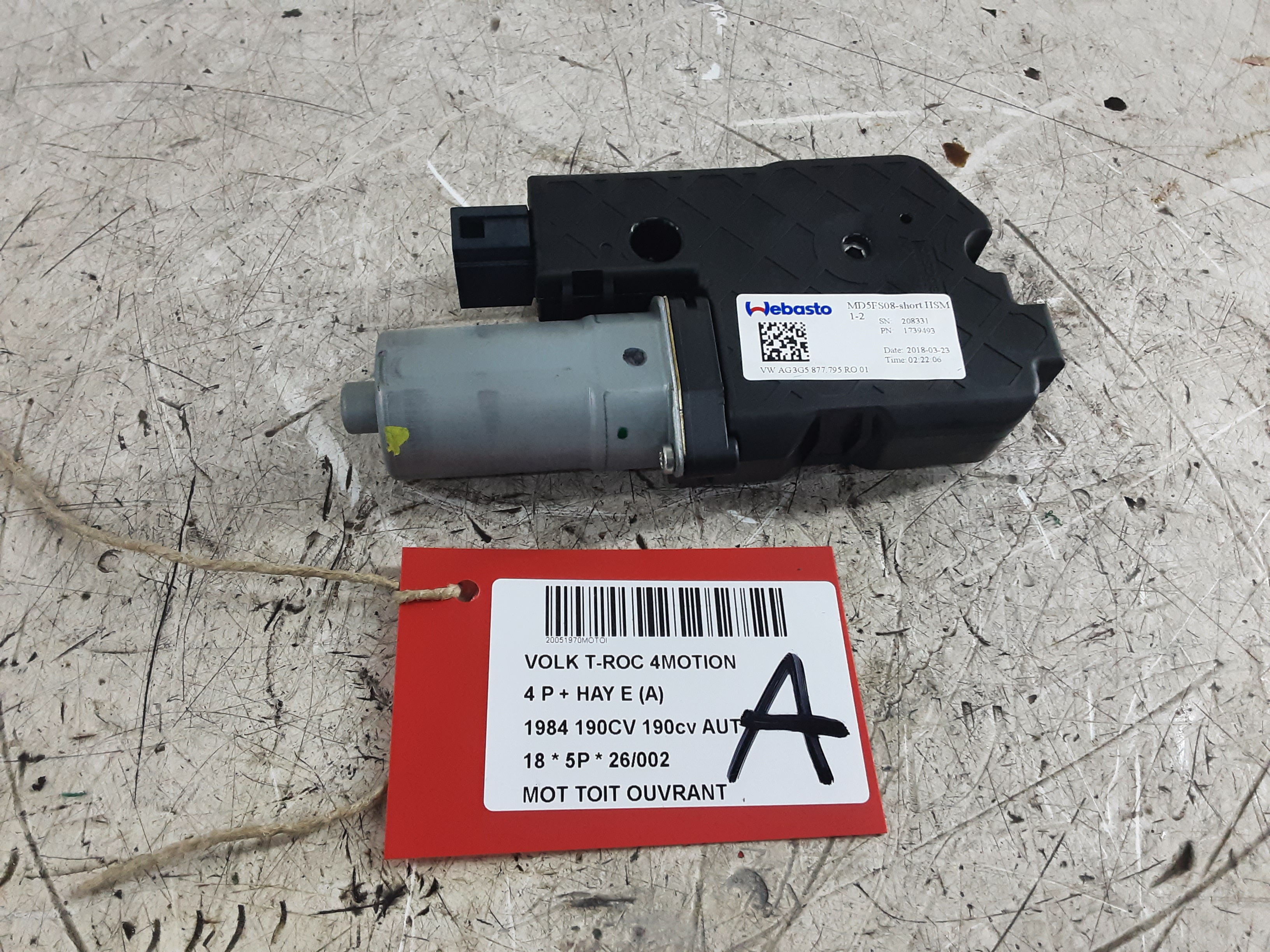 SCHIEBEDACH MOTOR