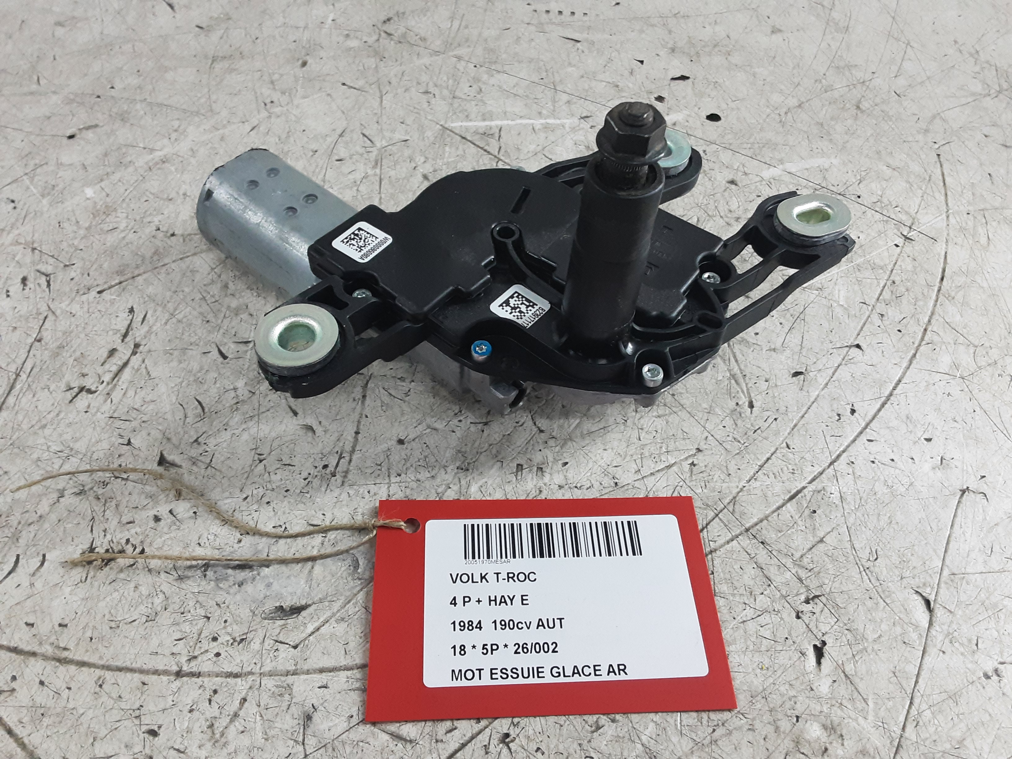 SCHEIBENWISCHERMOTOR HINTEN