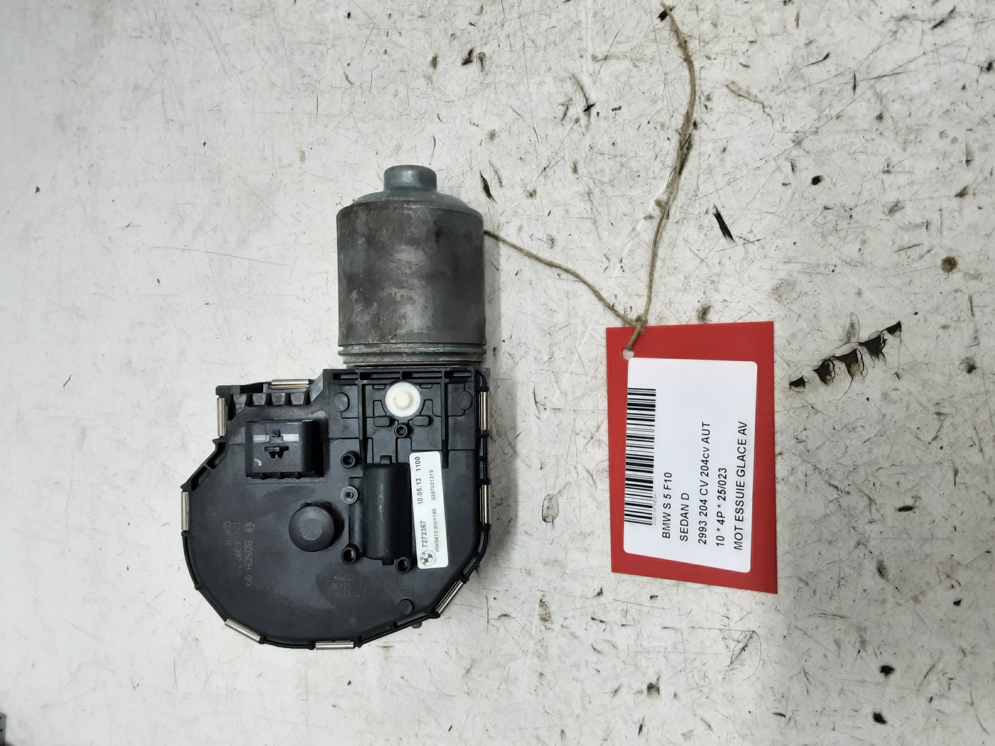 MOTOR RUITENWISSERS VOOR