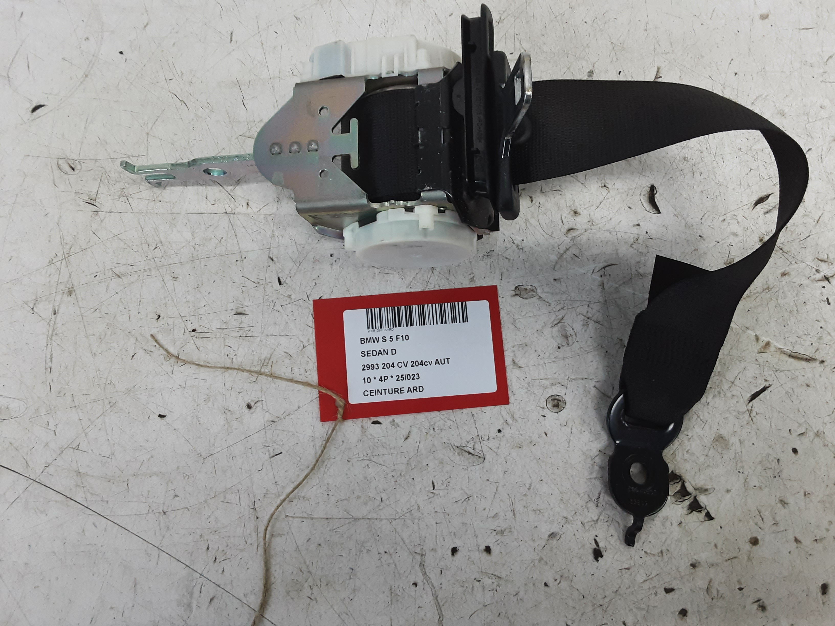 VEILIGHEIDSGORDEL ACHTER RECHTS