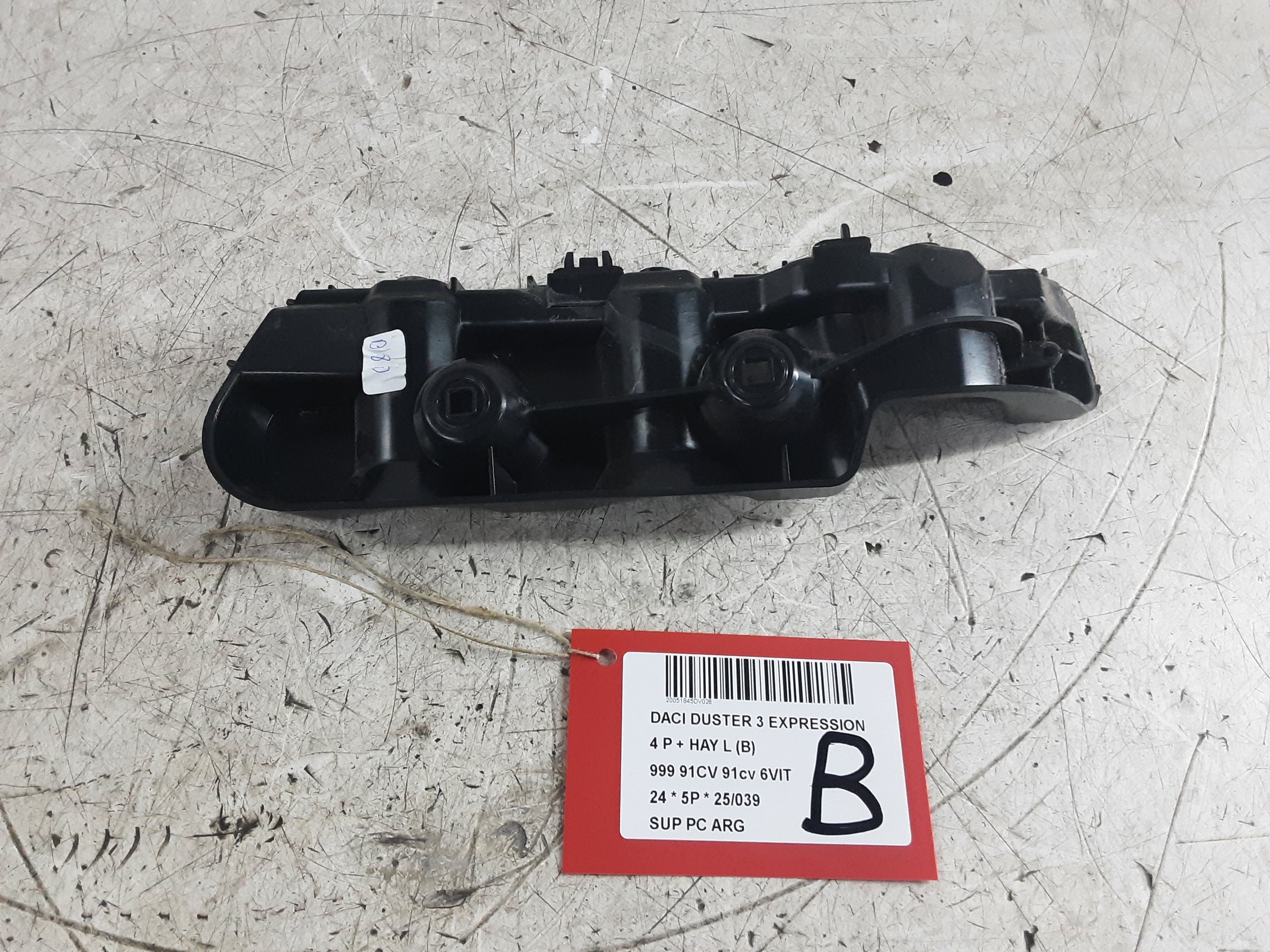 BUMPERSTEUN ACHTER LINKS