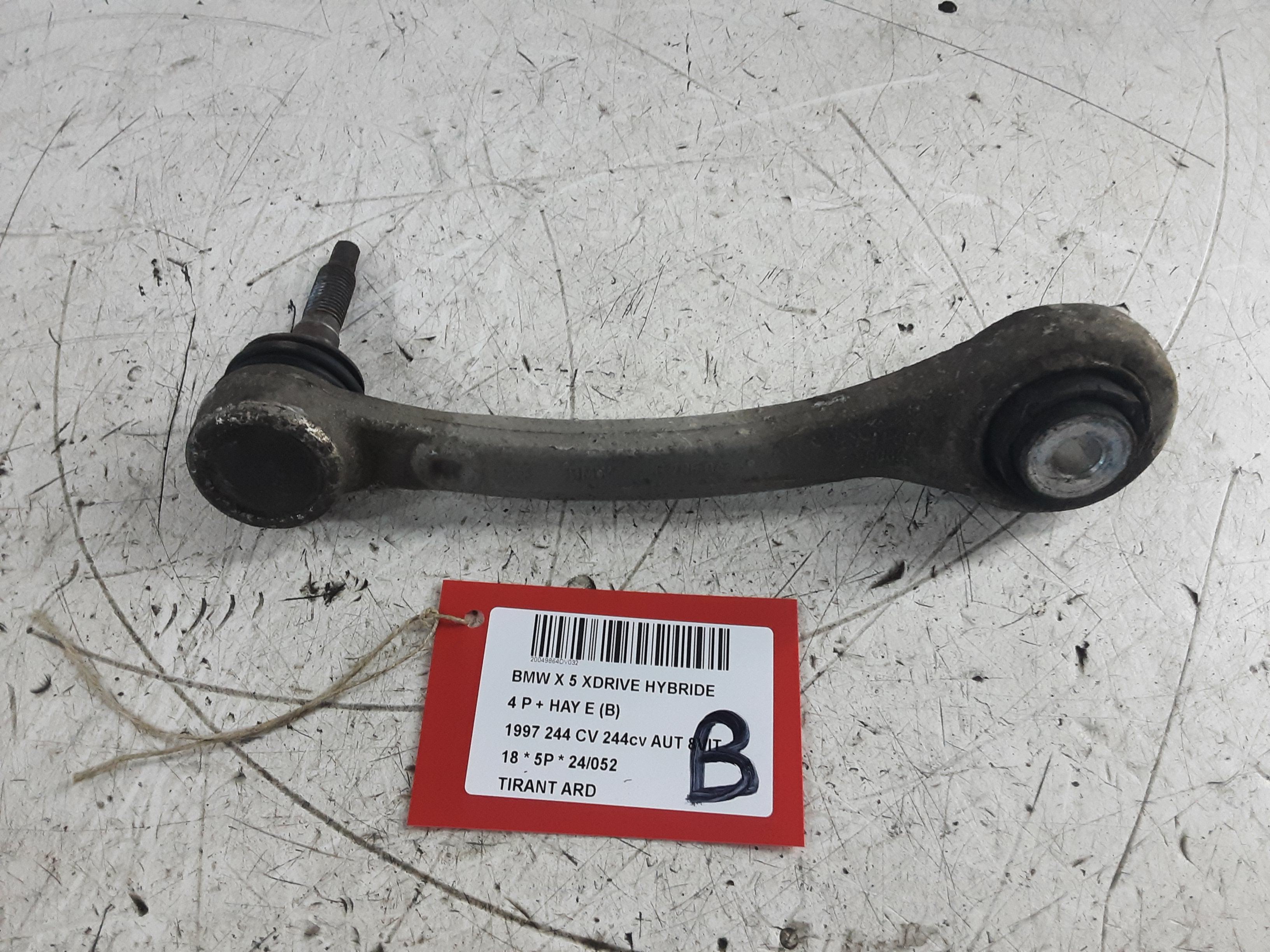 DRAAGARM ACHTER RECHTS