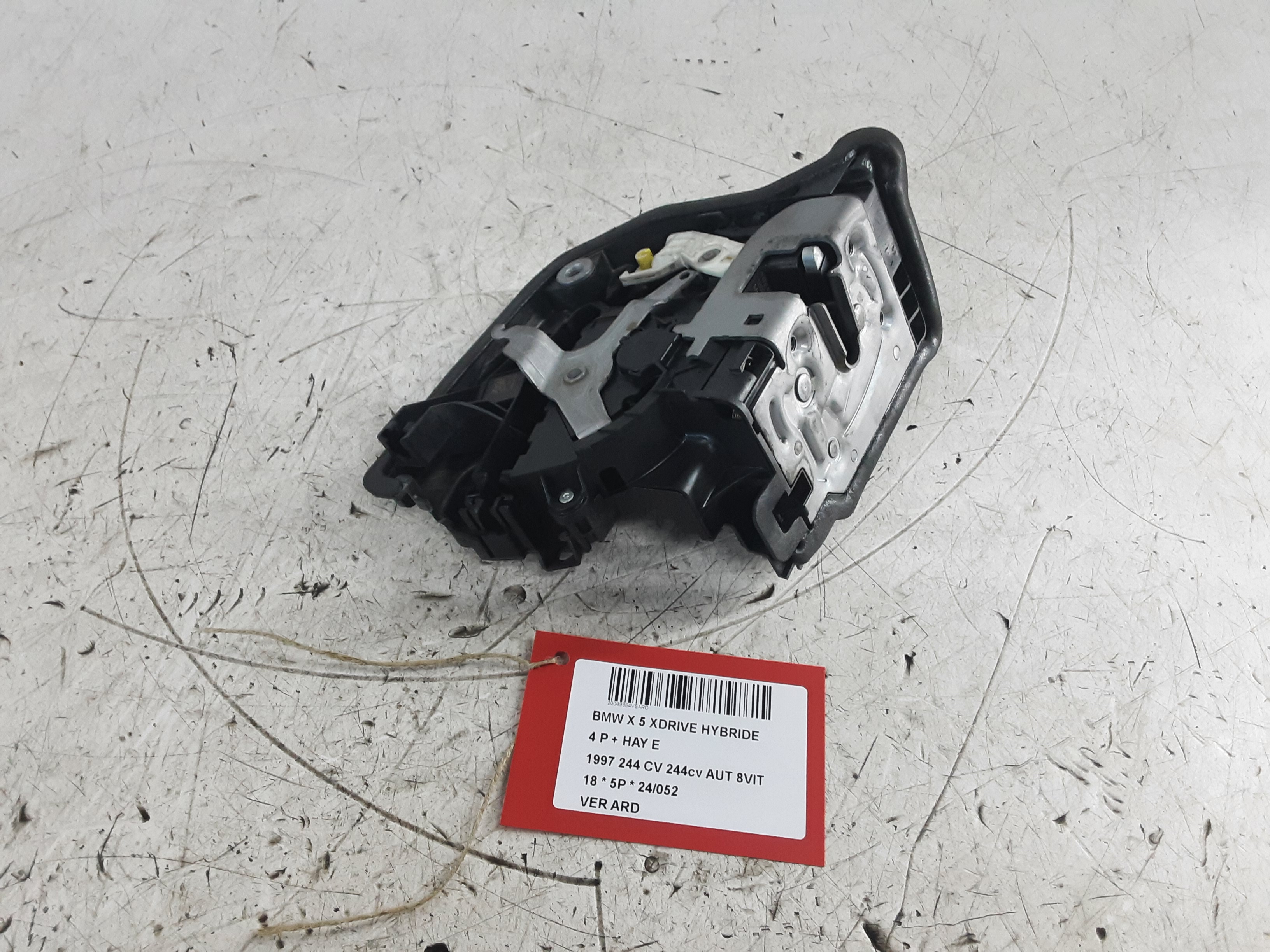 VERGRENDELING ACHTER RECHTS