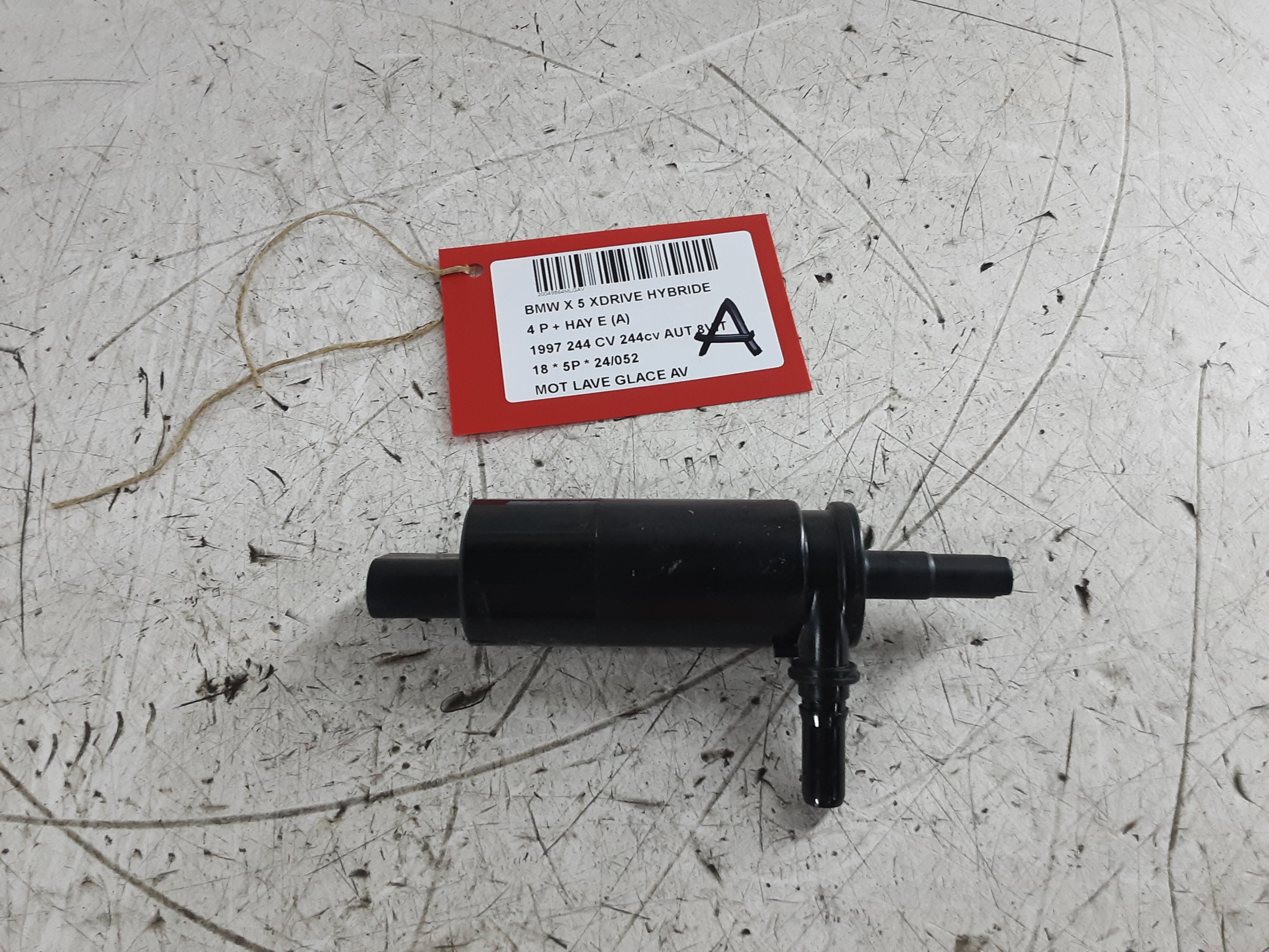 MOTOR RUITENWASSERS VOOR