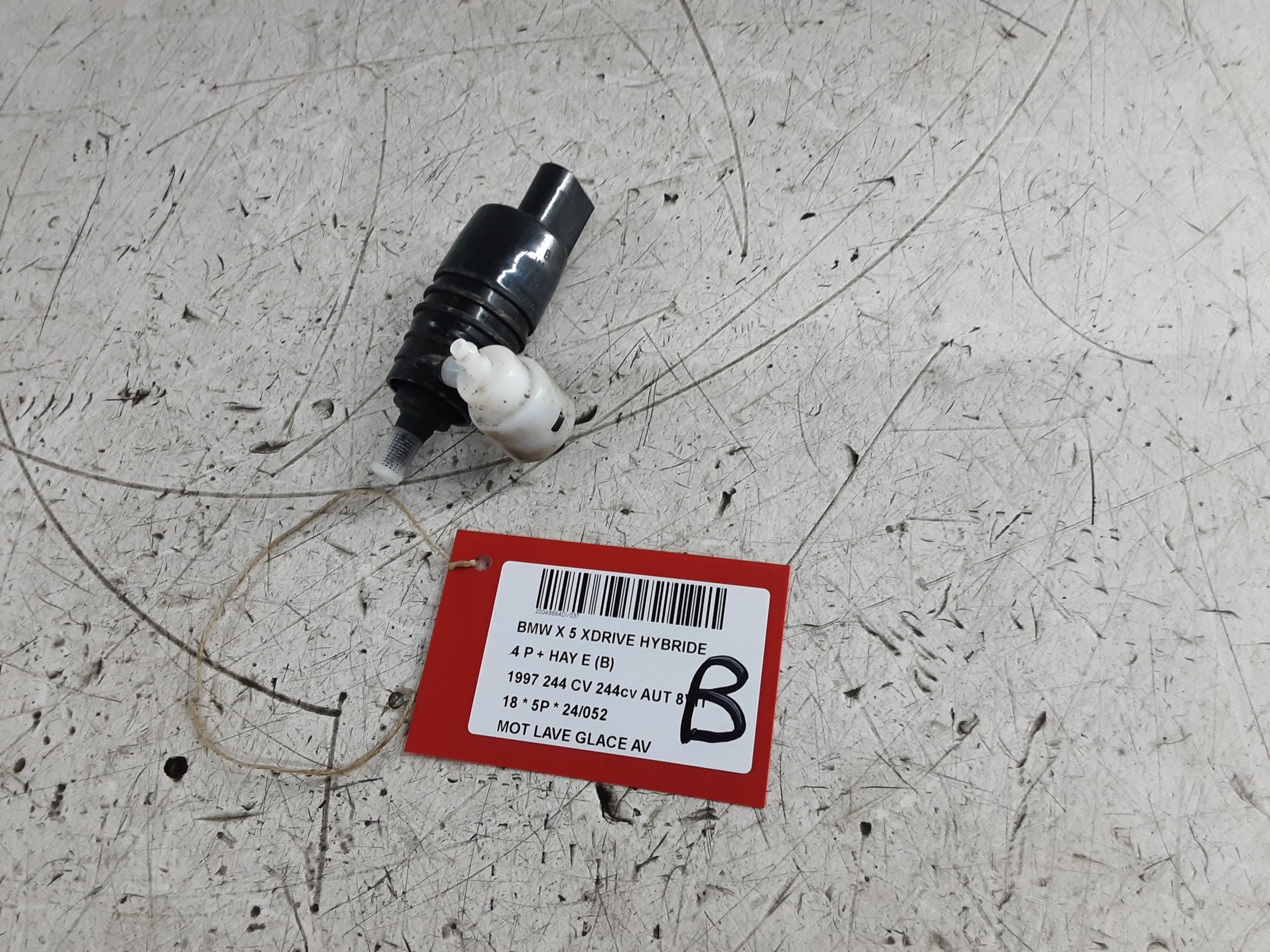 MOTOR RUITENWASSERS VOOR