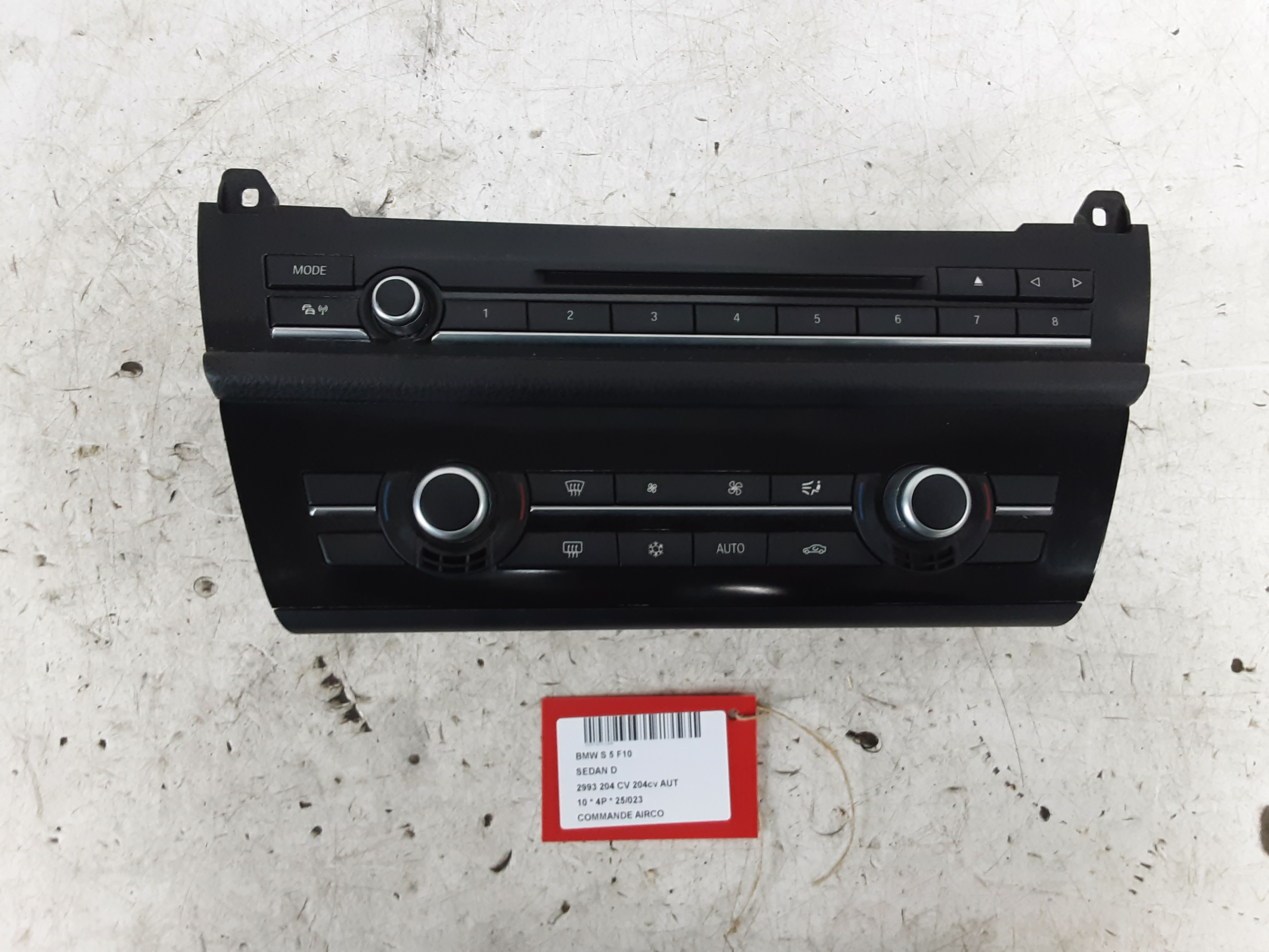 BEDIENINGSPANEEL AIRCO