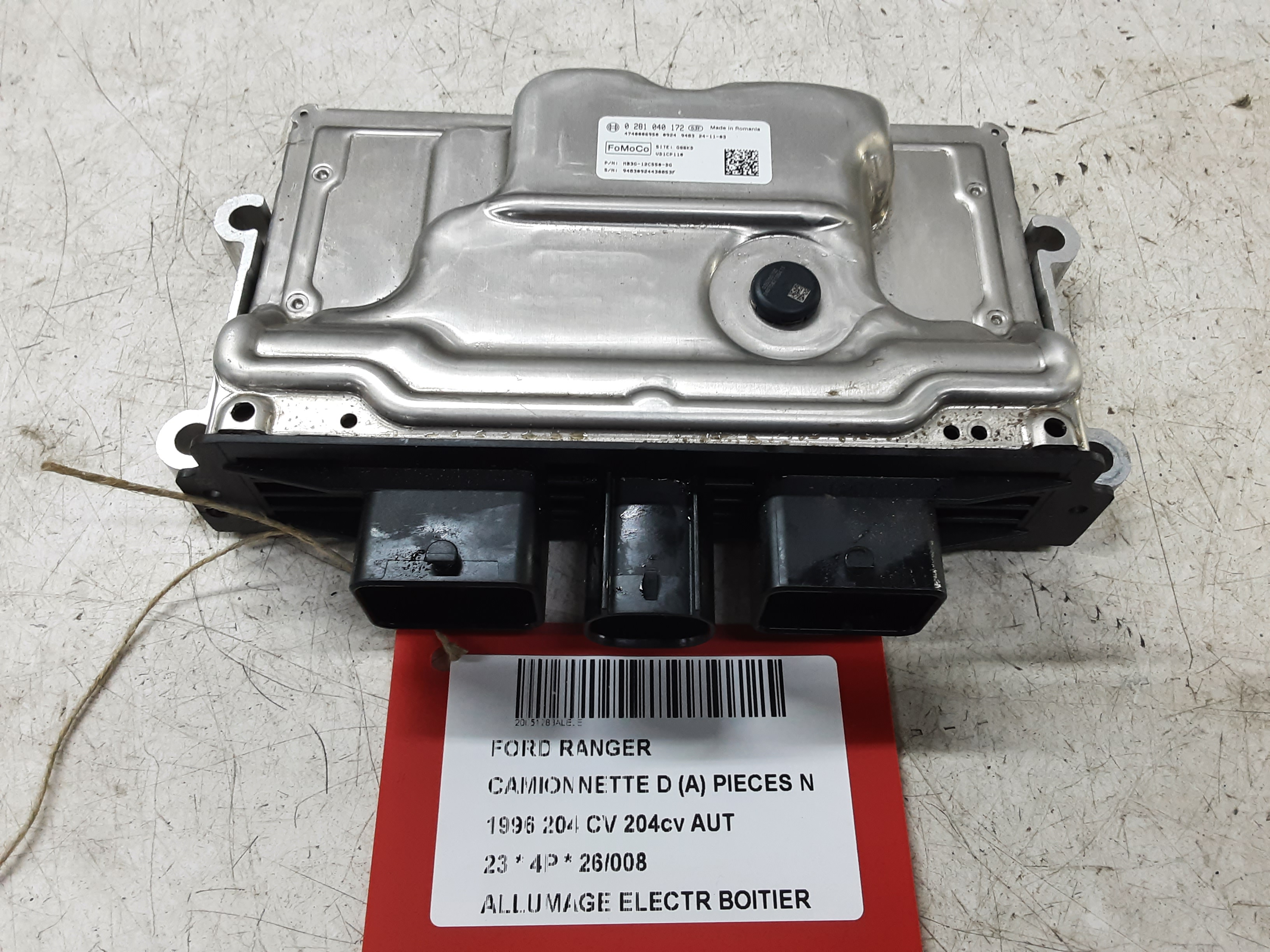 ONTSTEKINGSMODULE Ford RANGER (3) 02/19+ 2ème FaceLift