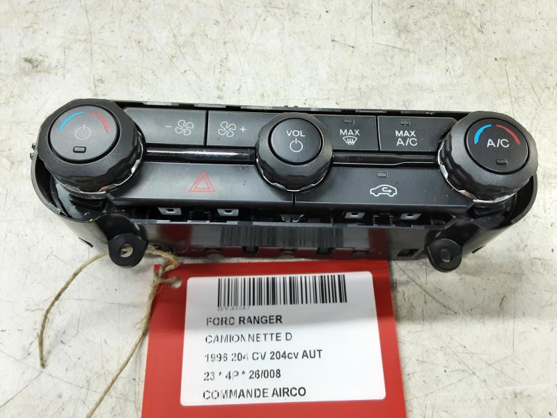 COMMANDE D'AIRCO Ford RANGER (3) 02/19+ 2ème FaceLift