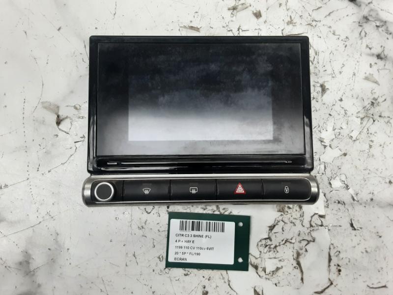 SCHERM - DISPLAY Citroen C3 (III) 10/16-9/20