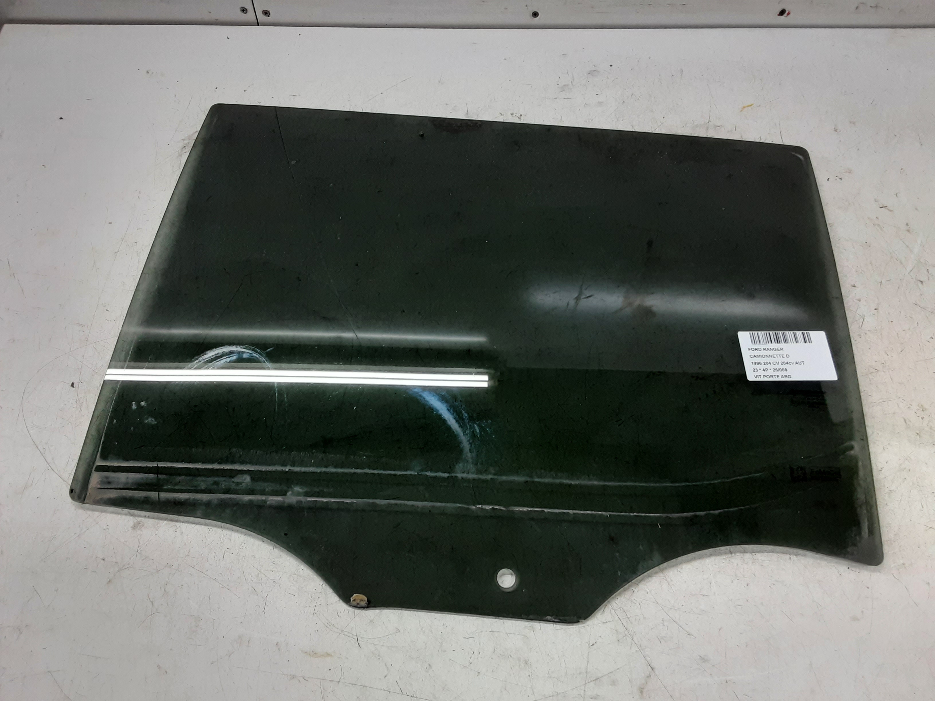 LEFT REAR DOOR WINDOW