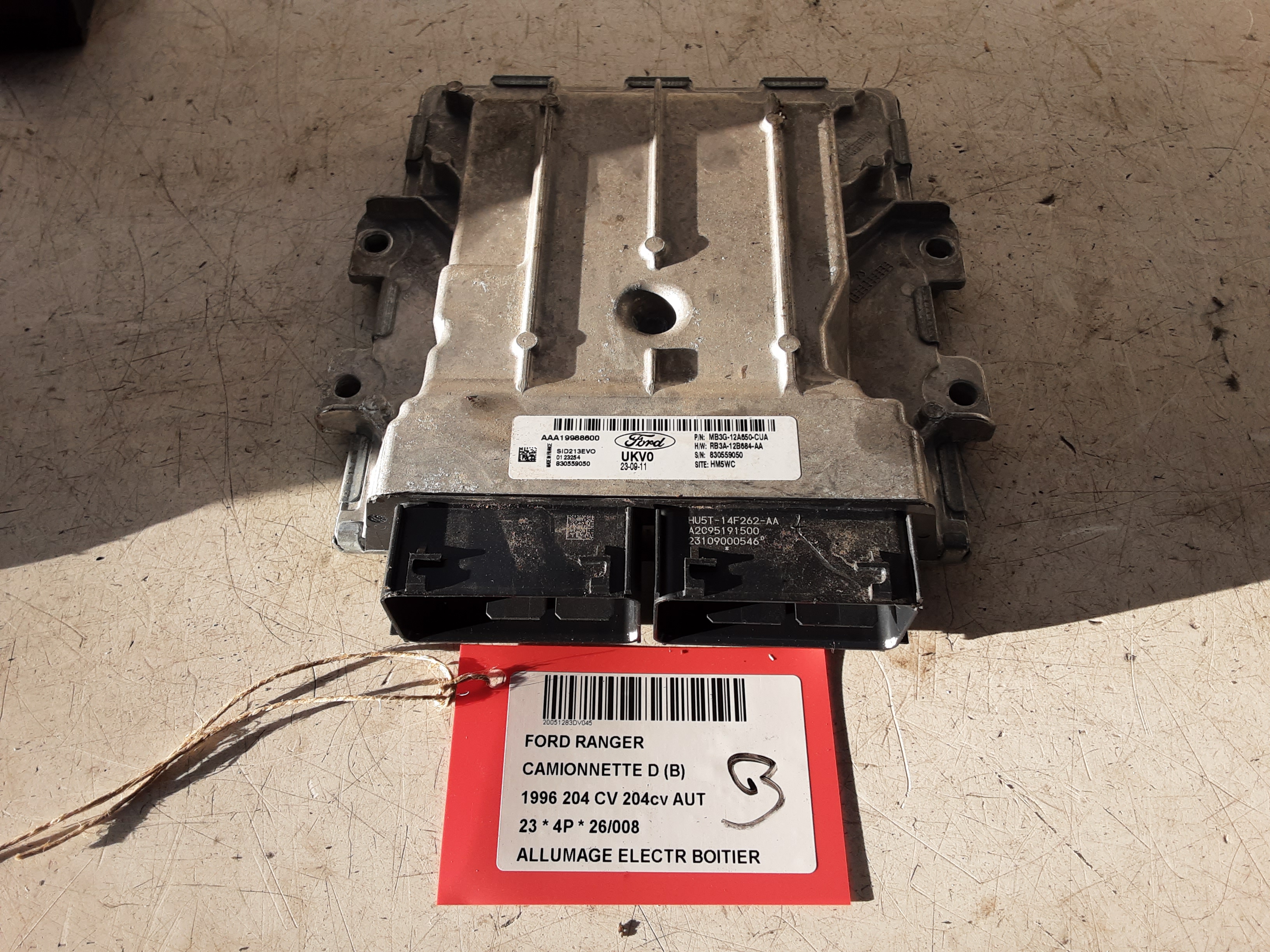 BOITIER D'ALLUMAGE ELECTRONIQUE