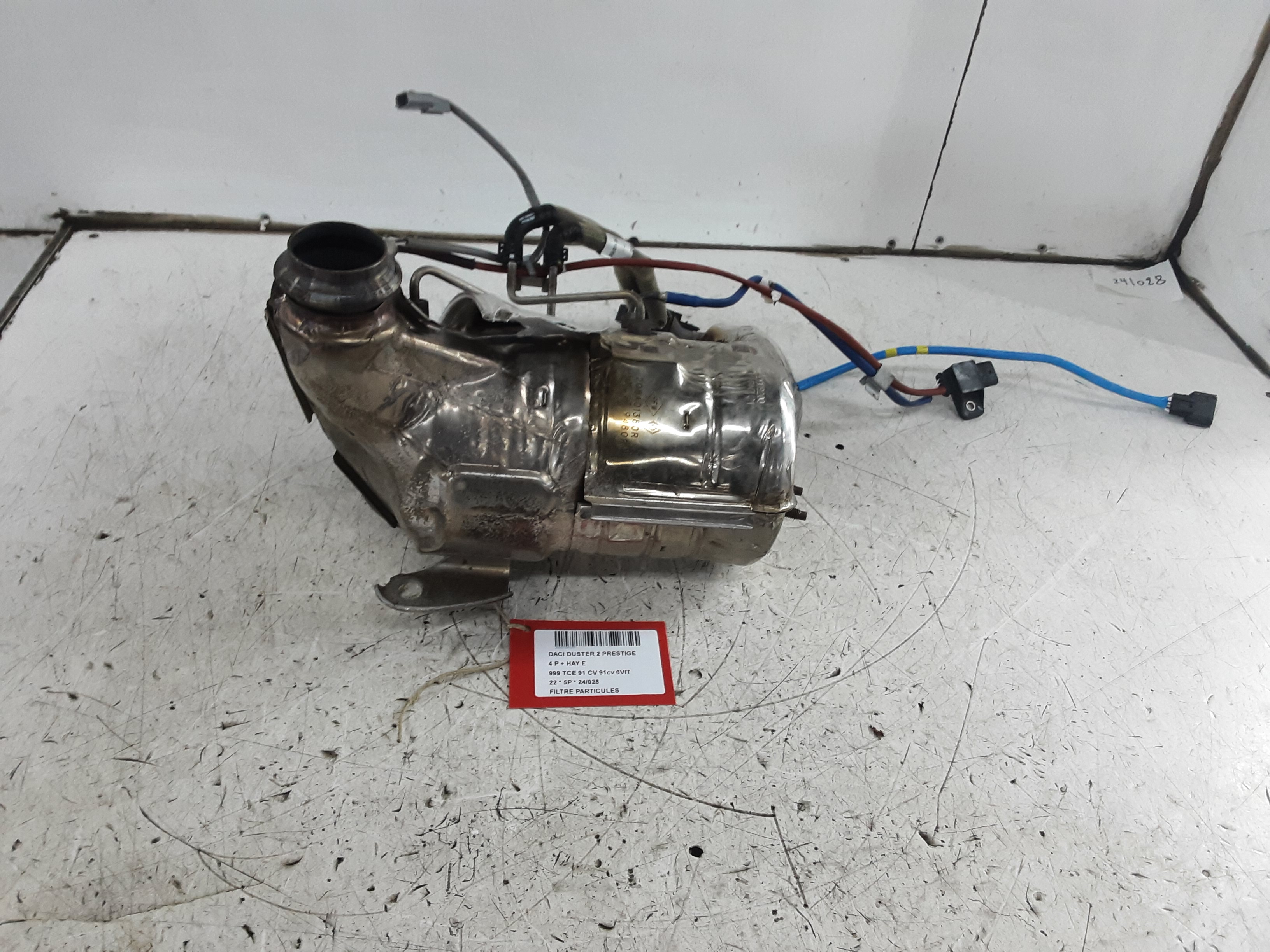 FILTRE A PARTICULES Dacia DUSTER 1/18 - 24