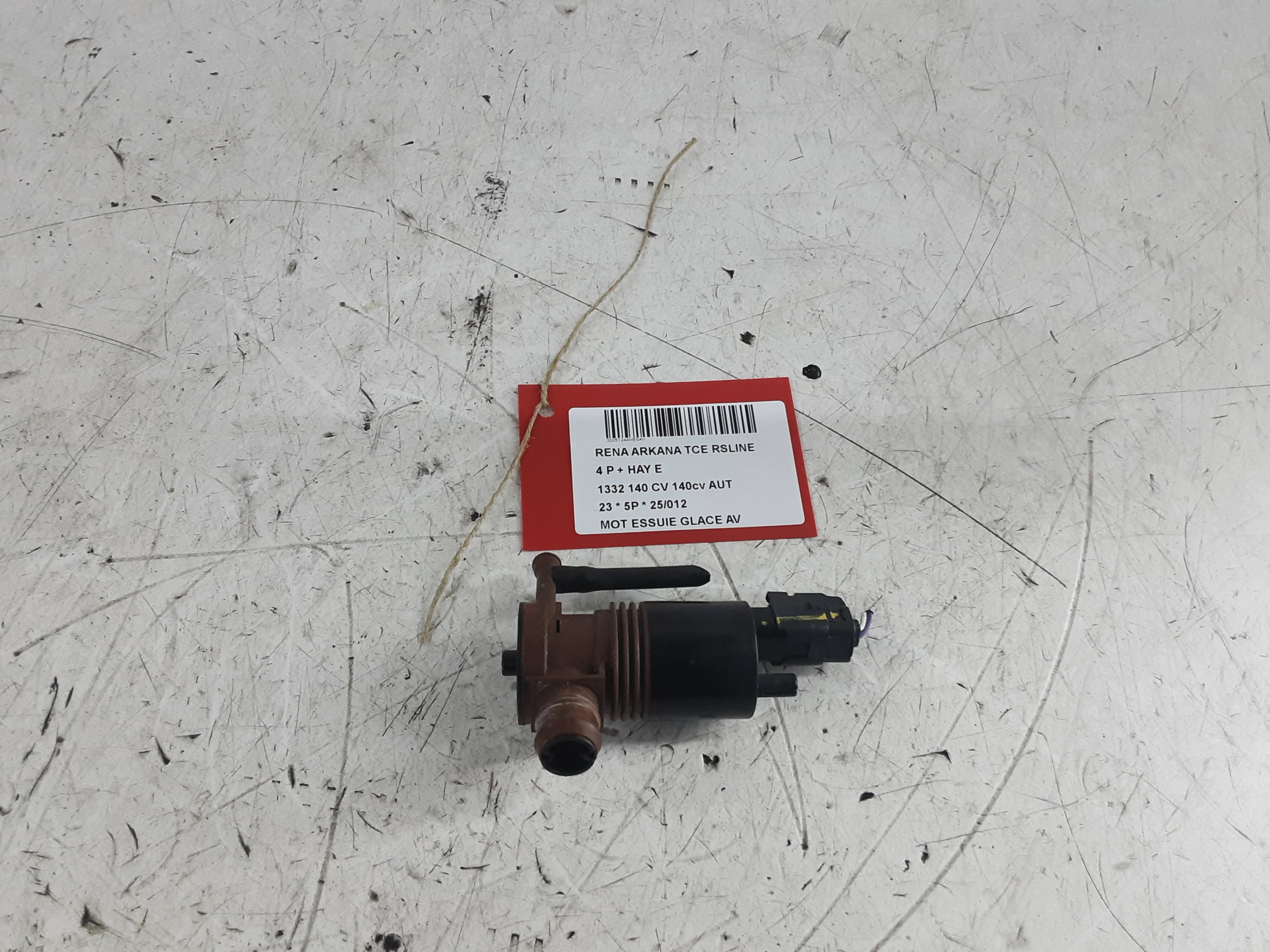 MOTOR RUITENWISSERS VOOR