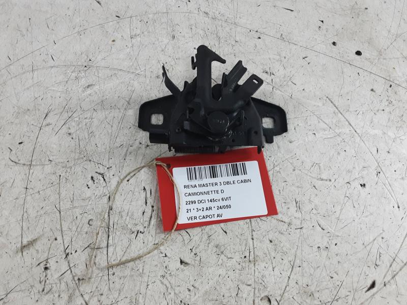 VERGRENDELING MOTORKAP Renault MASTER 8/19+
