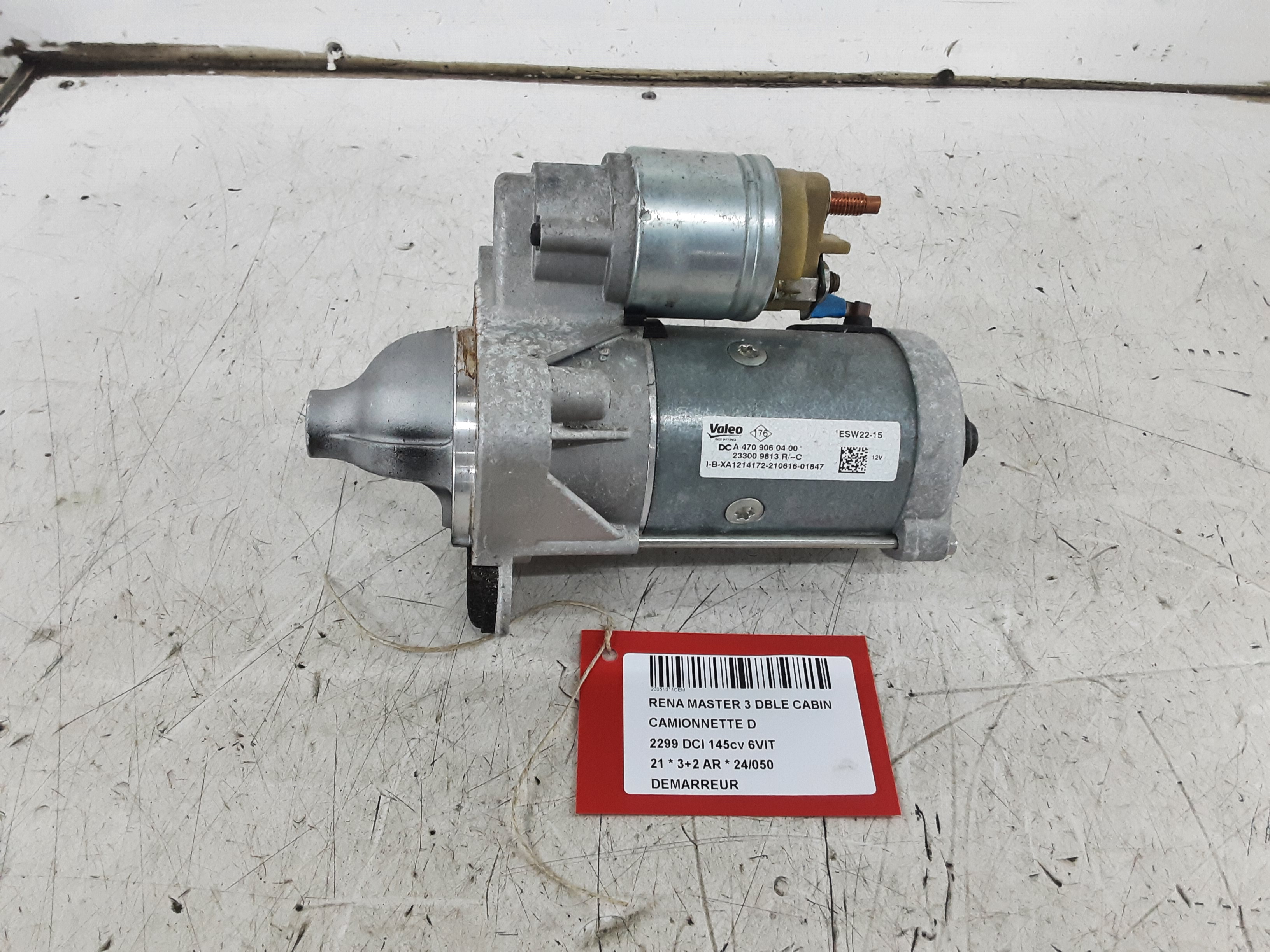 ANLASSER Renault MASTER 8/19+