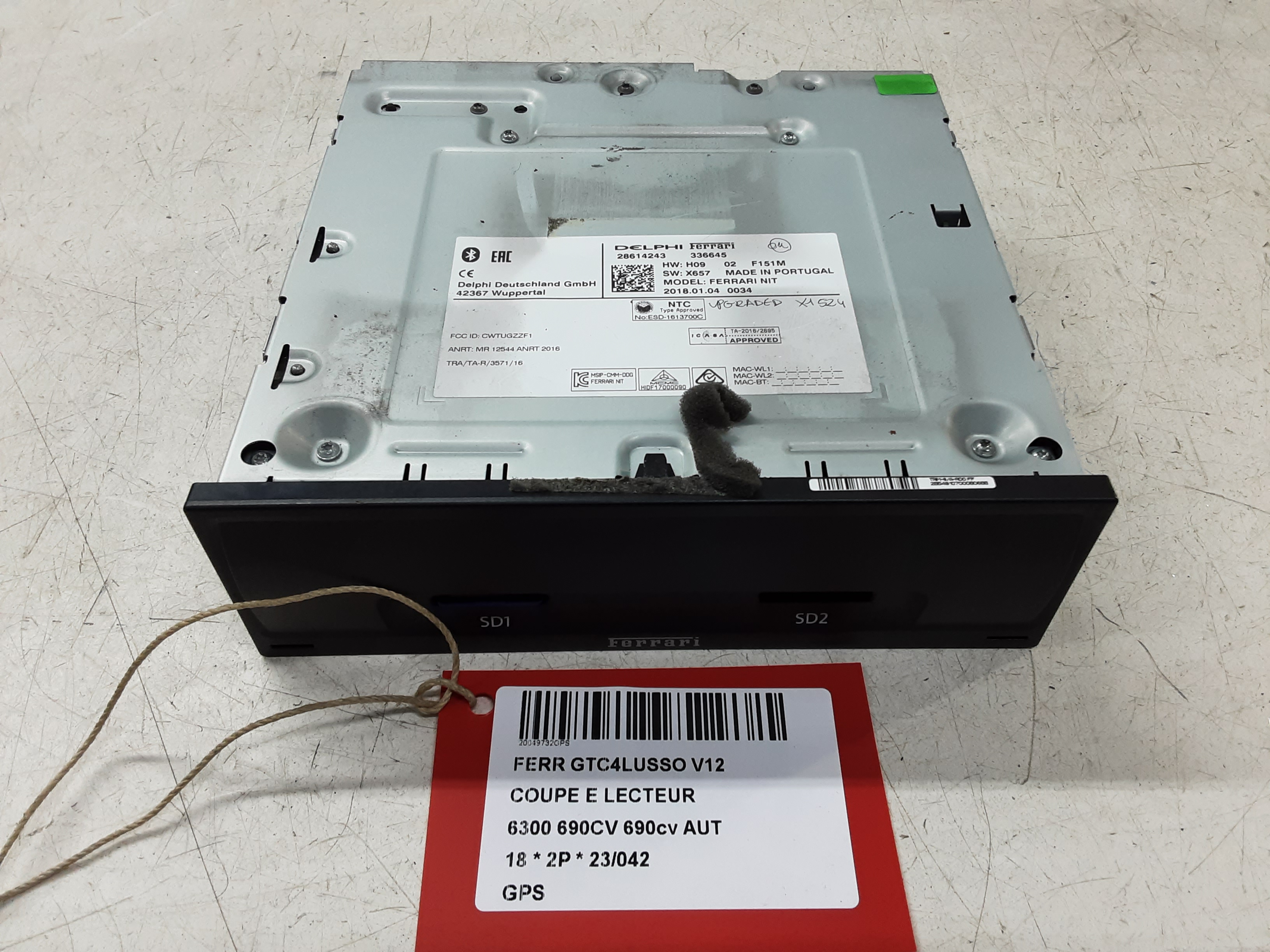 GPS NAVIGATION Ferrari GTC4LUSSO