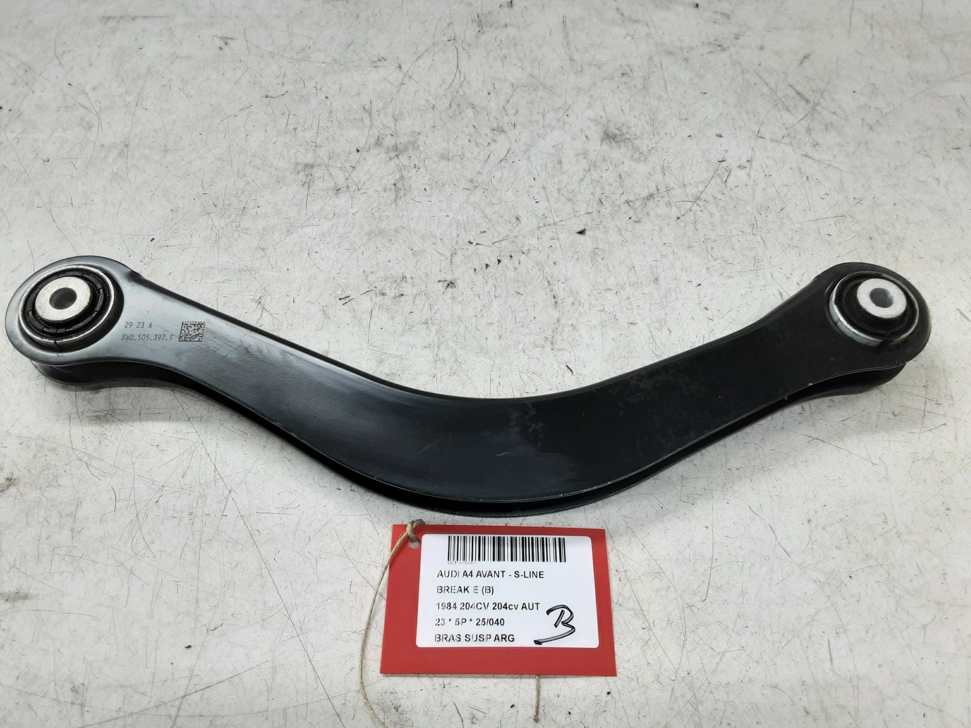 DRAAGARM ACHTER LINKS