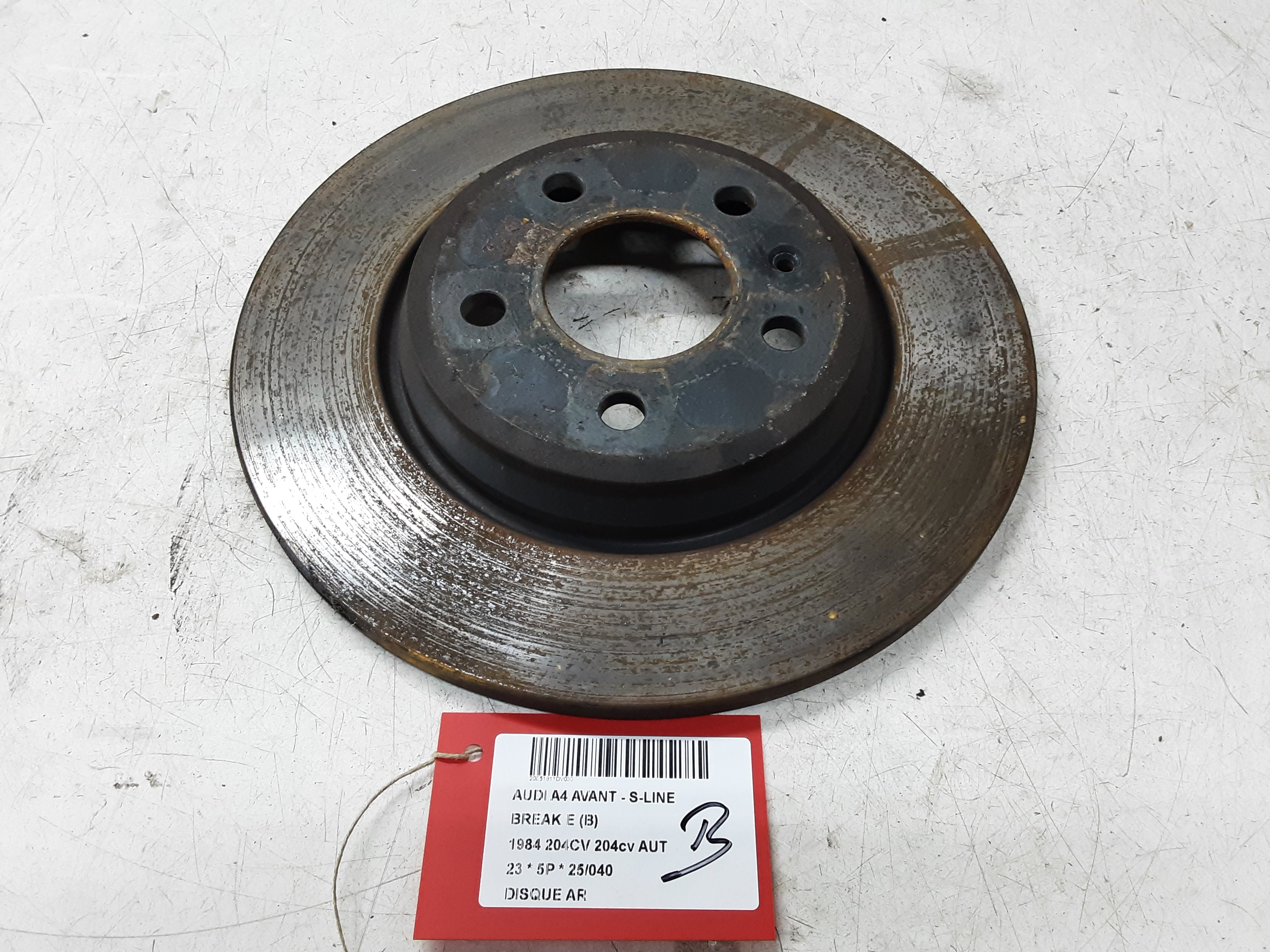 REAR BRAKE DISC
