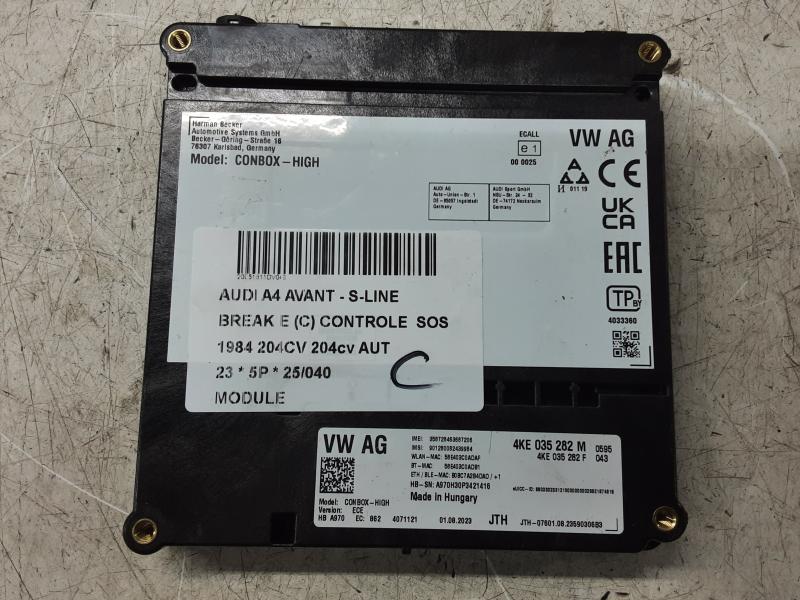 MODULE Audi A4 09/19 - 25