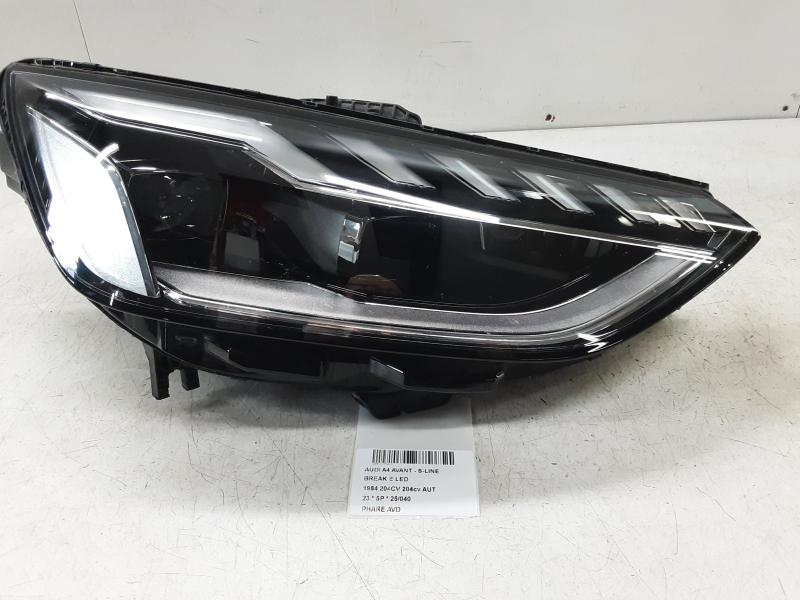 HEADLIGHT RIGHT Audi A4 09/19 - 25